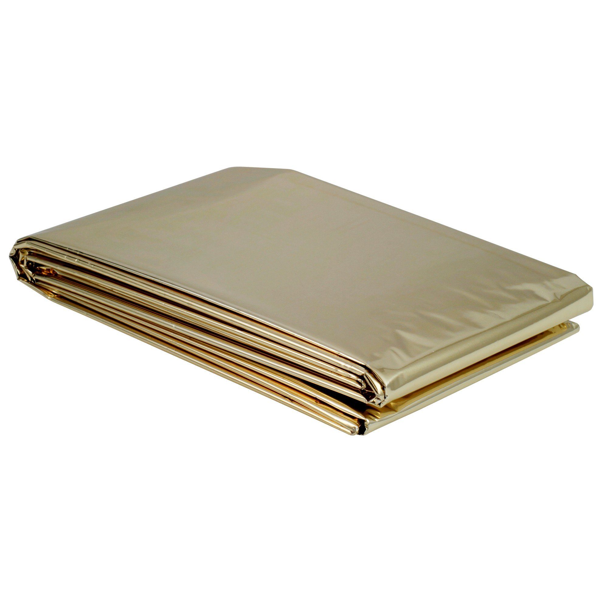 Erste-Hilfe-Set 100 x NOBA Rettungsdecke Erwachsene 160 x 210 cm Gold/Silber