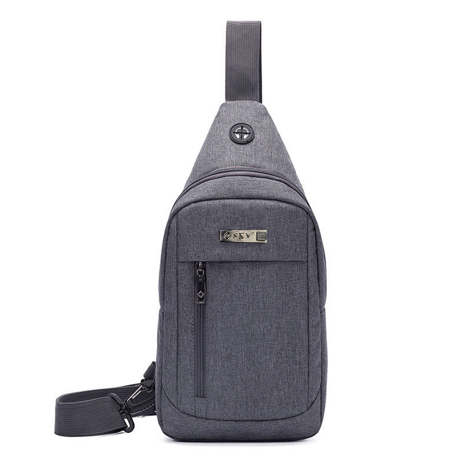 Schultertasche Brusttasche Sling Schulter Rucksack Rucksäcke Crossbody Umhängetasche