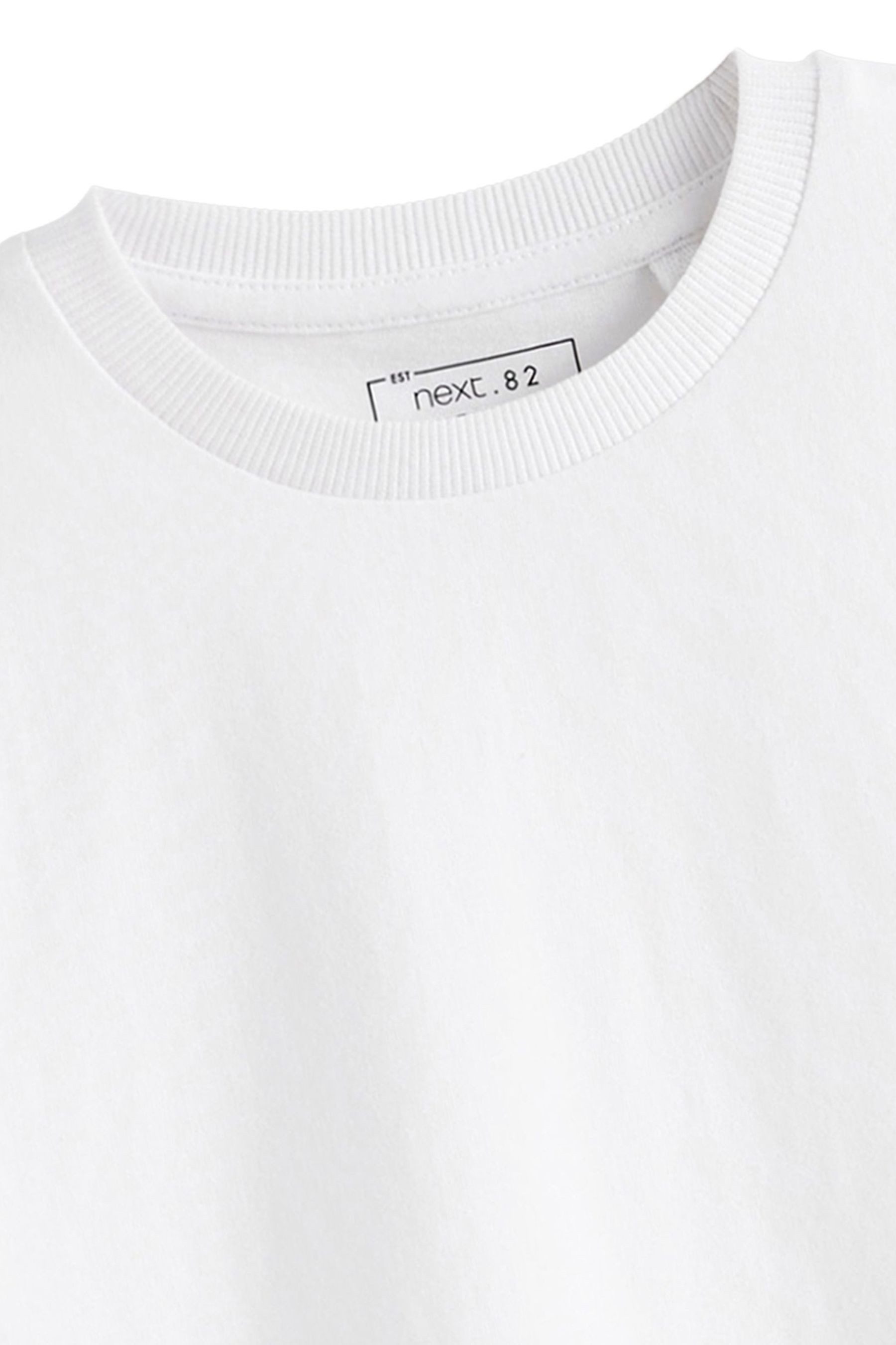Next T-Shirt Regular Fit Kurzarm-T-Shirt (1-tlg) – Bild 4 von 5