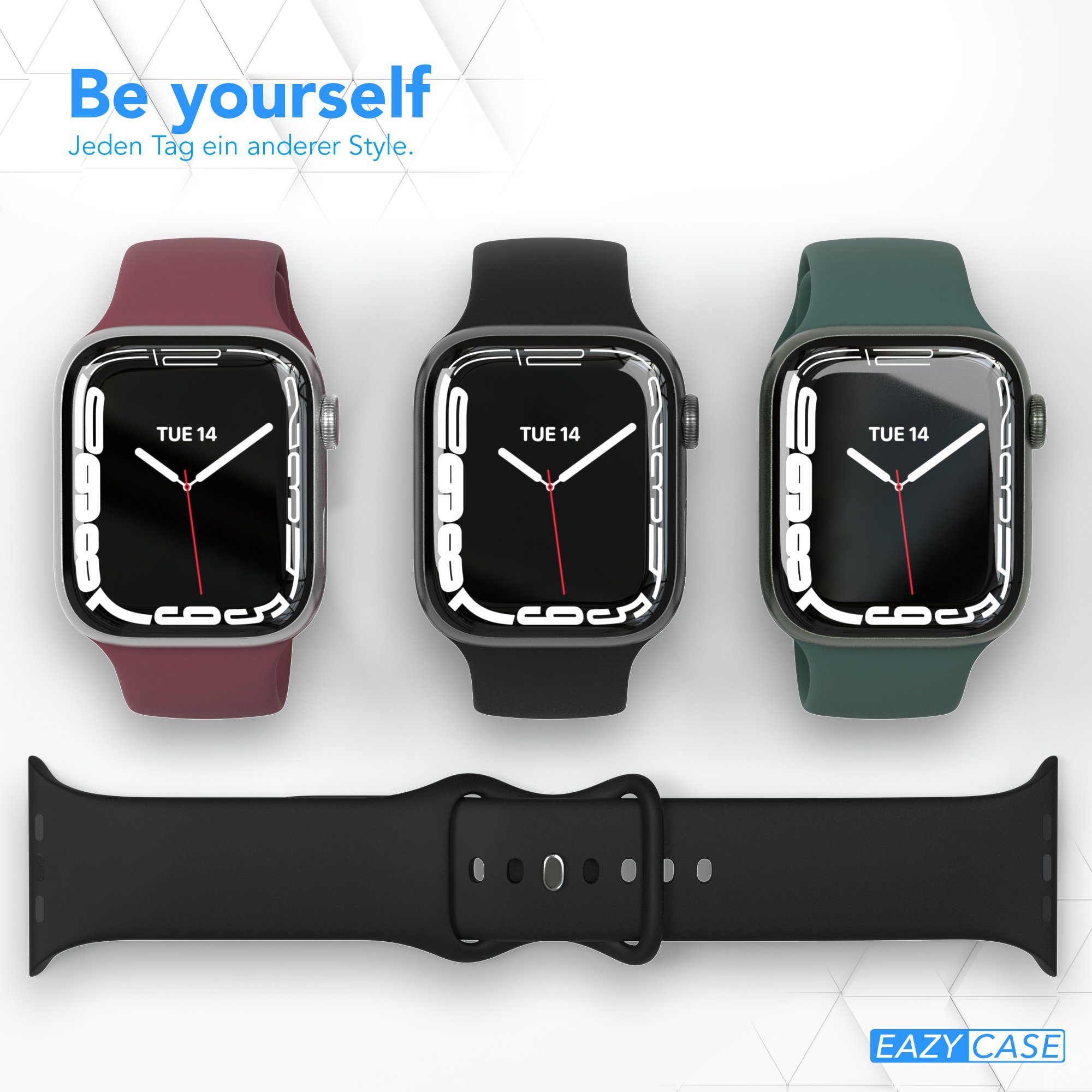 EAZY CASE Uhrenarmband Silicon Armband iWatch 11 10 9 8 7 6 5 4 3 2 SE Ultr günstig online kaufen
