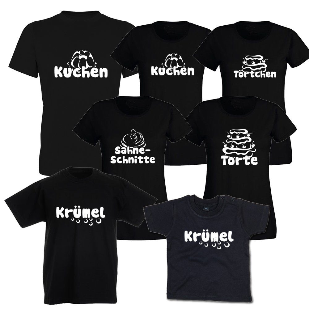 Ggraphics TShirt Kuchen, Sahneschnitte, Torte, Törtchen & Krümel