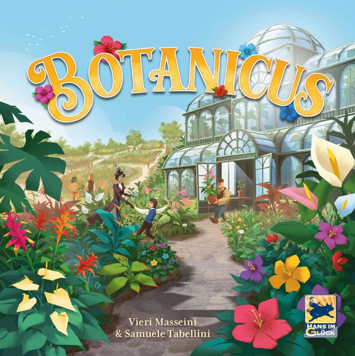 Hans im Glück Spiel Familienspiel Strategiespiel Botanicus HIGD1026