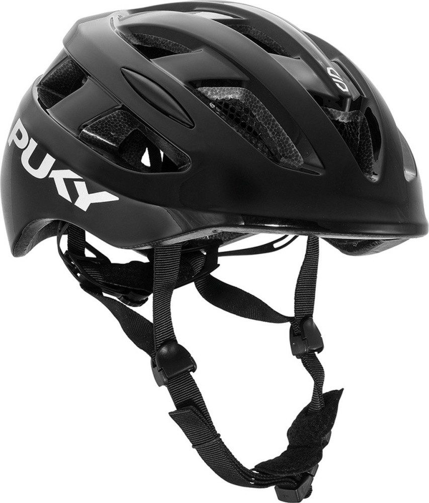 Puky Kinderfahrradhelm Puky Protection, Helm M (54-58cm), Black - sicher und leicht