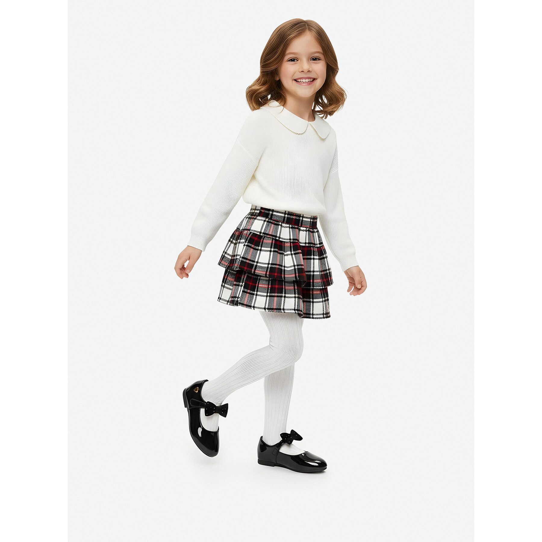 DeeZee Deezee Mädchen Ballerinen 5907964277637 Schwarz Ballerina – Bild 3 von 4