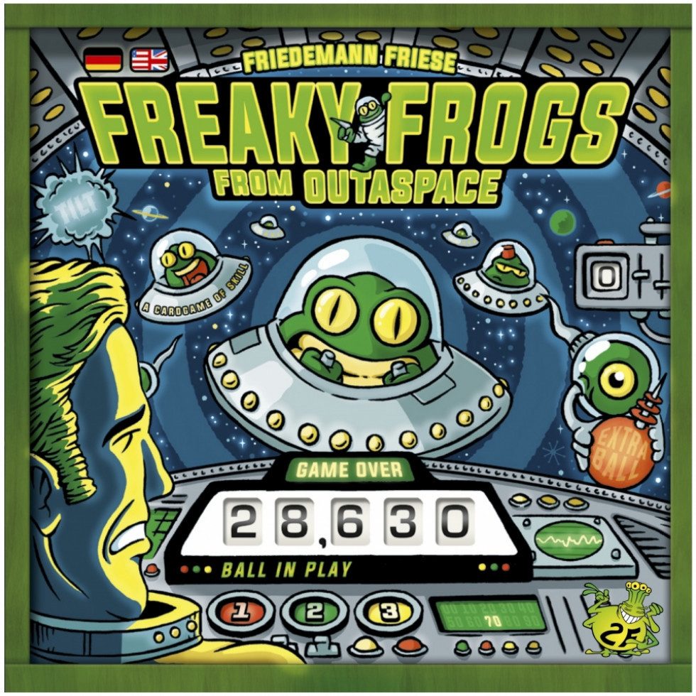 2F-Spiele Spiel, Freaky Frogs From Outaspace - DE/EN