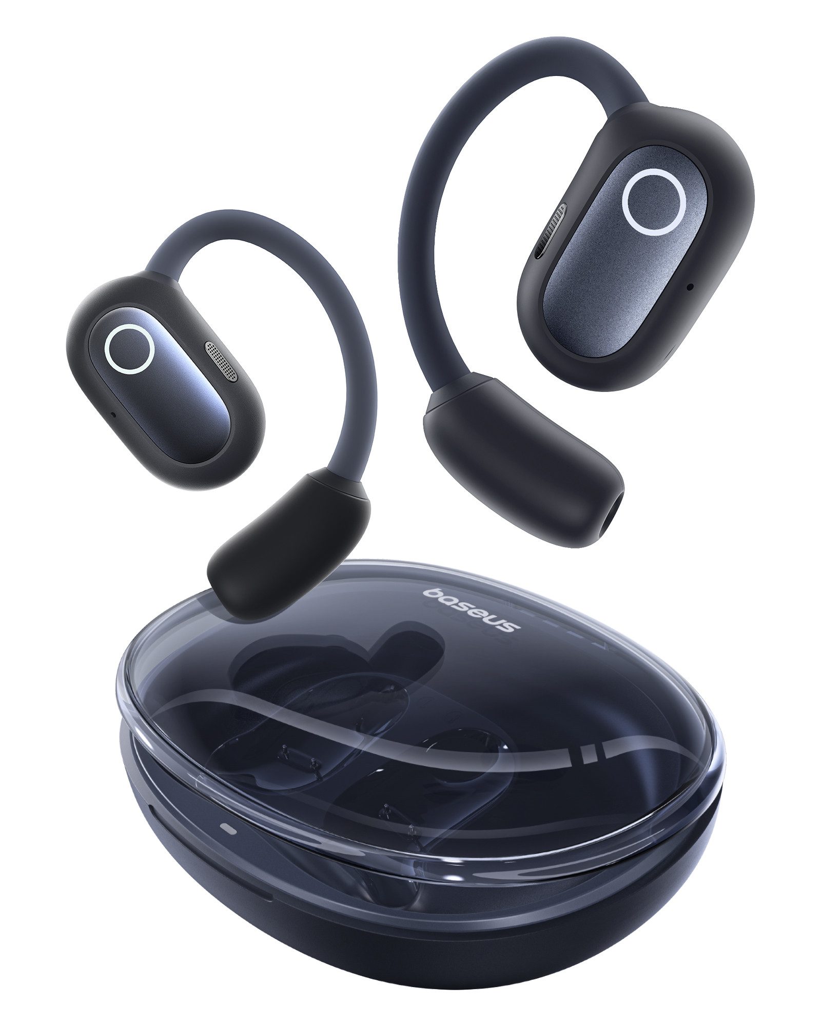 Baseus Eli Sport 1 Sport Наушники с открытым ухом (ENC-Mikrofonen, Bluetooth 5.3, Direktionale Akustik, WasserdichtIPX4 , 16.2mm Treiber)