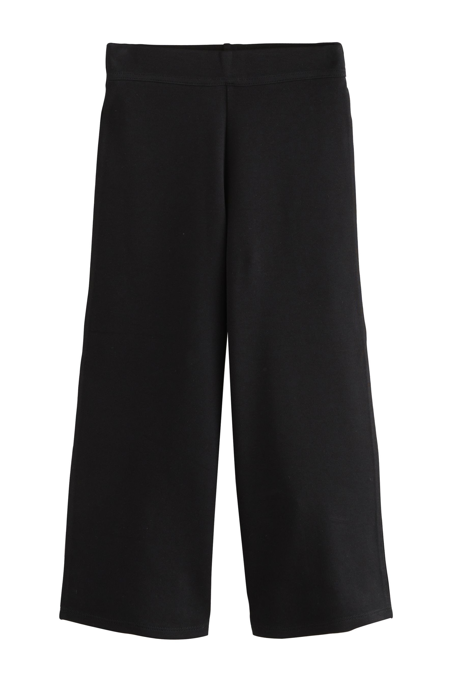 Stretch-Hose Jersey-Schlupfhose mit Stretch und weitem Bein