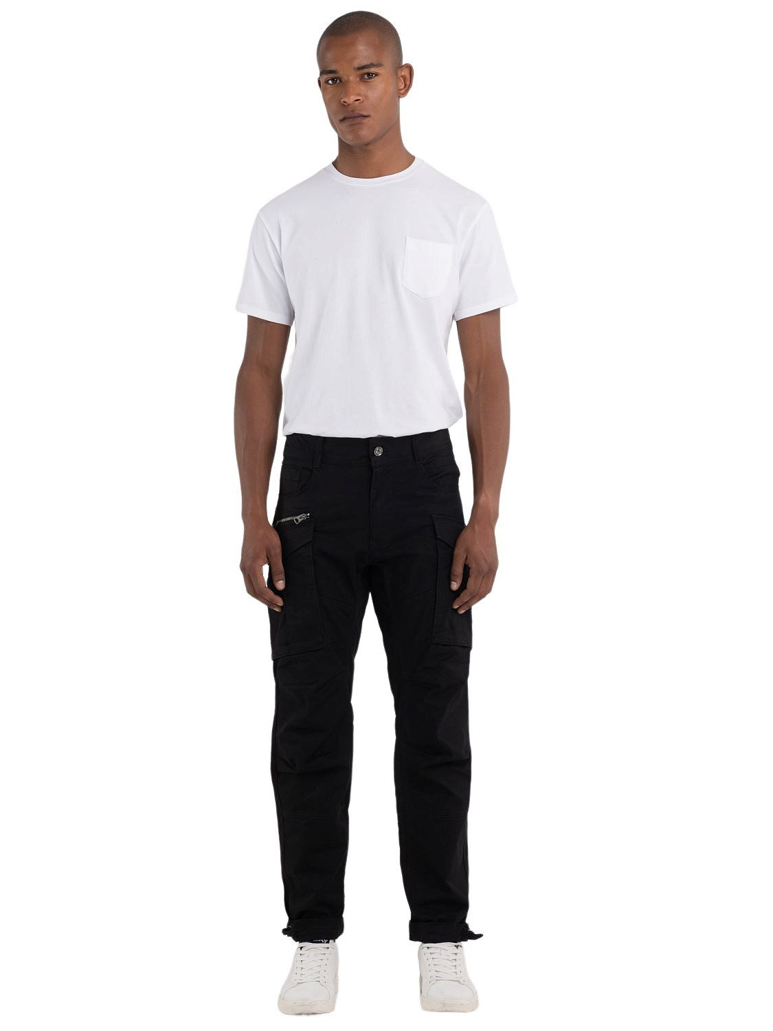 Replay Cargohose COMFORT COTTON TWILL mit Stretch