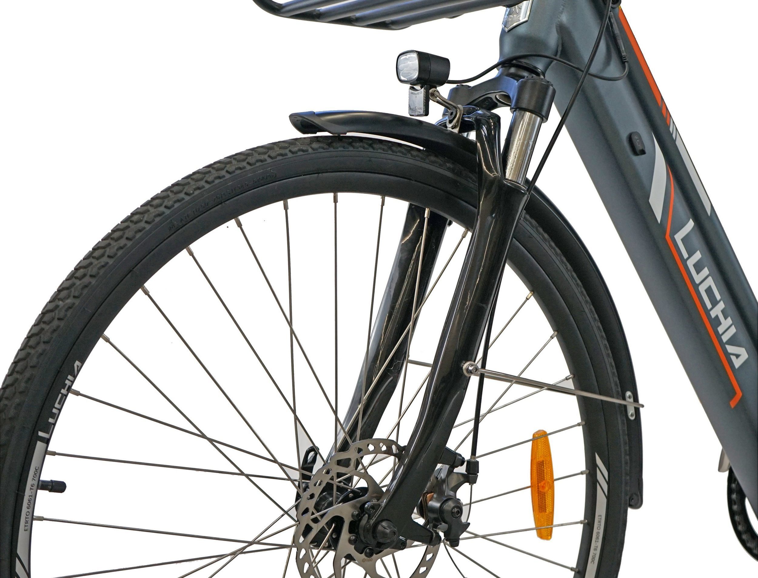 Elektrofahrrad Stahl, E-Bike Grau SHIMANO, 1 Gang E-Bike, Gotagee 27,5-Zoll-Rad 1317009 Heckmotor, 6 6, Rahmen (set) SHIMANO