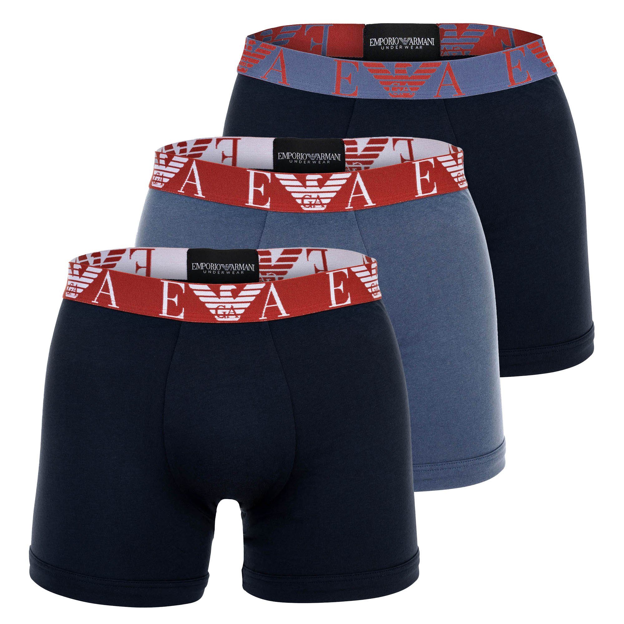 Boxer Herren Boxershort 3er Pack Baumwolle BOLD MONOGRAM