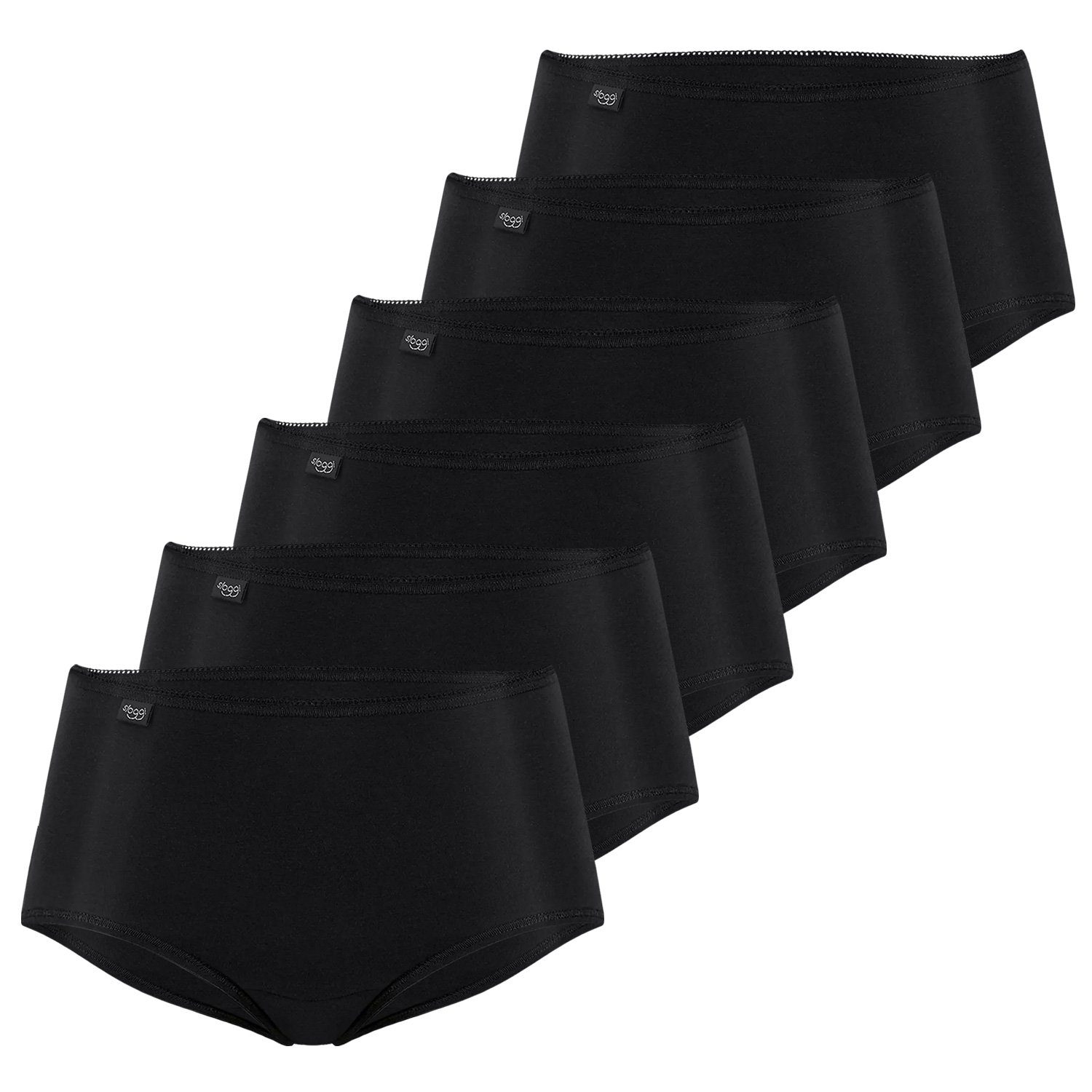 sloggi Midislip Midi Slip 24/7 Microfibre weich, leicht, Elastikbündchen