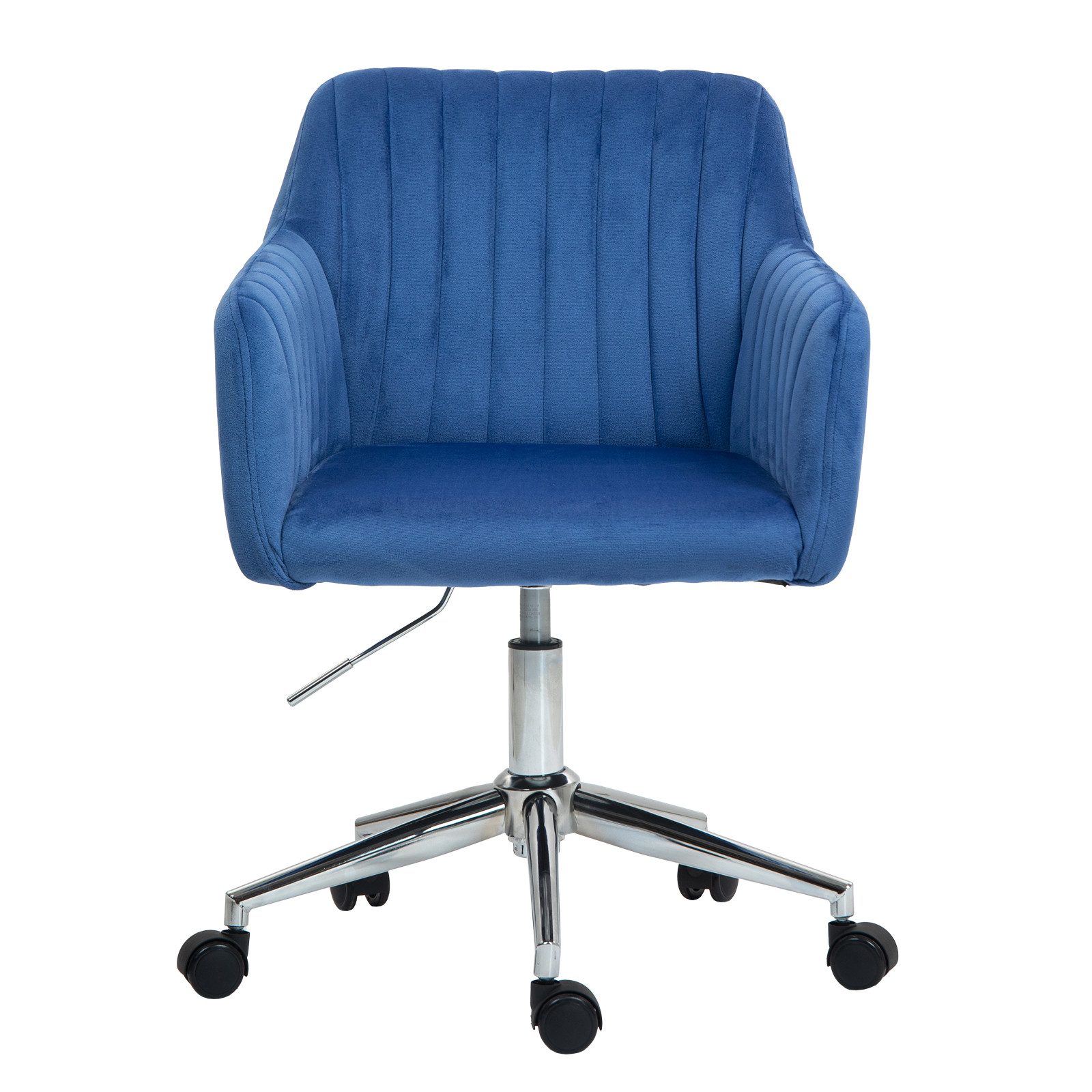 SVITA Bürostuhl OLIVER, Schreibtischstuhl, Drehbar, Höhenverstellbar, Samt, günstig online kaufen