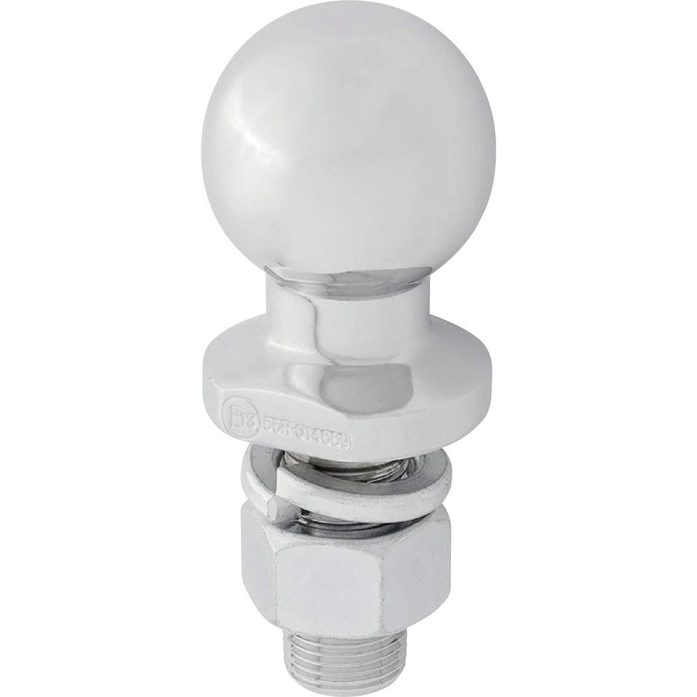 IWH Anhänger IWH Kupplungskugel Zulässige Stützlast=2000 kg 50 mm Silver Steel50