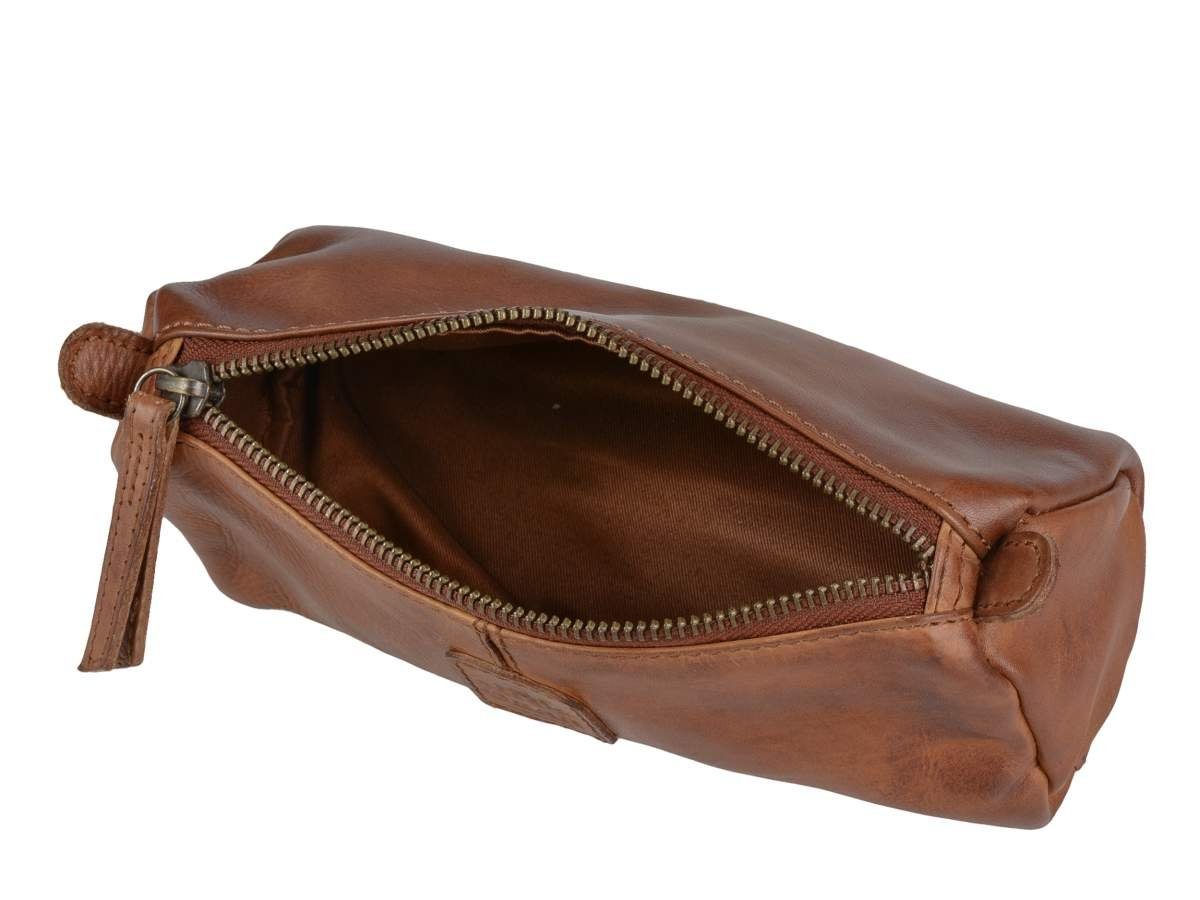 Bear Design Federmäppchen Cow Lavato, Stiftetui, Schlamper, Ledermäppchen