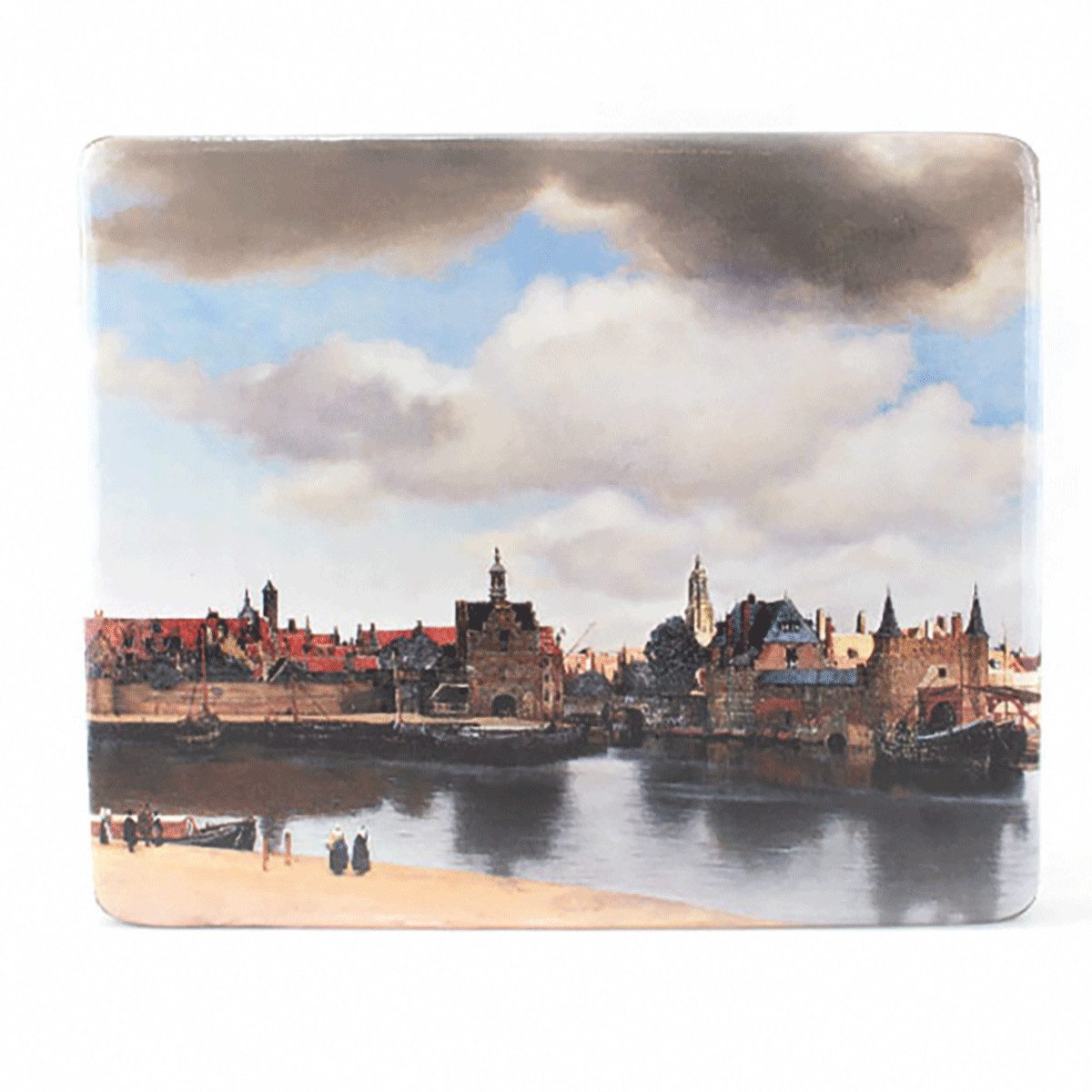 Wandbild Kunstreproduktion »Ansicht von Delft«.