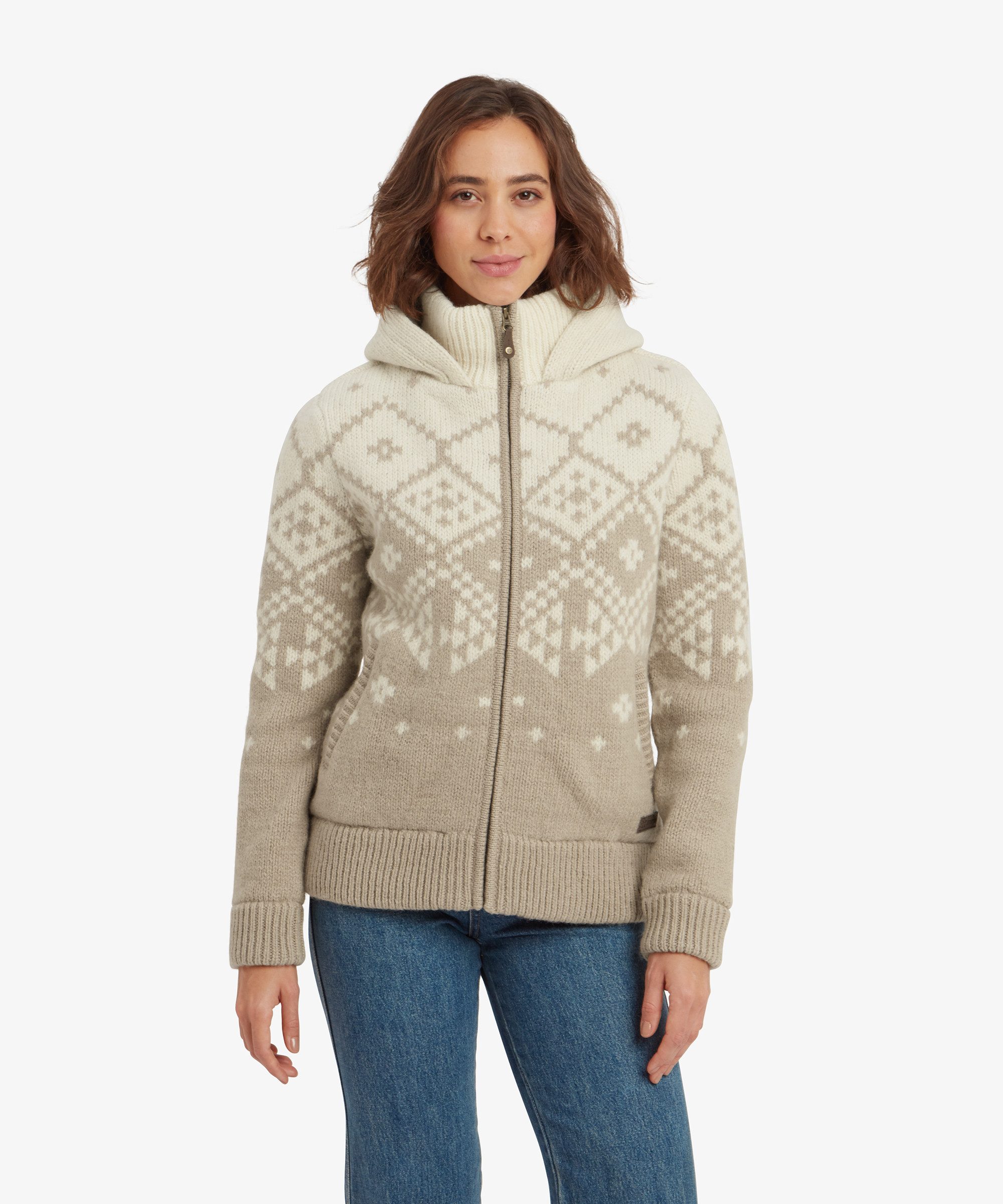 Sherpa Strickjacke Sherpa Damen Kirtipur Strickjacke