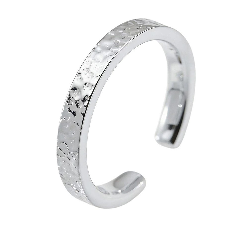 Jumpeak Silberring Ring 925 silber damen,Ring verstellbar, 18K vergoldet,Ring vergoldet, Damen geschenk, Mama tochter geschenk,Geschenk für frau