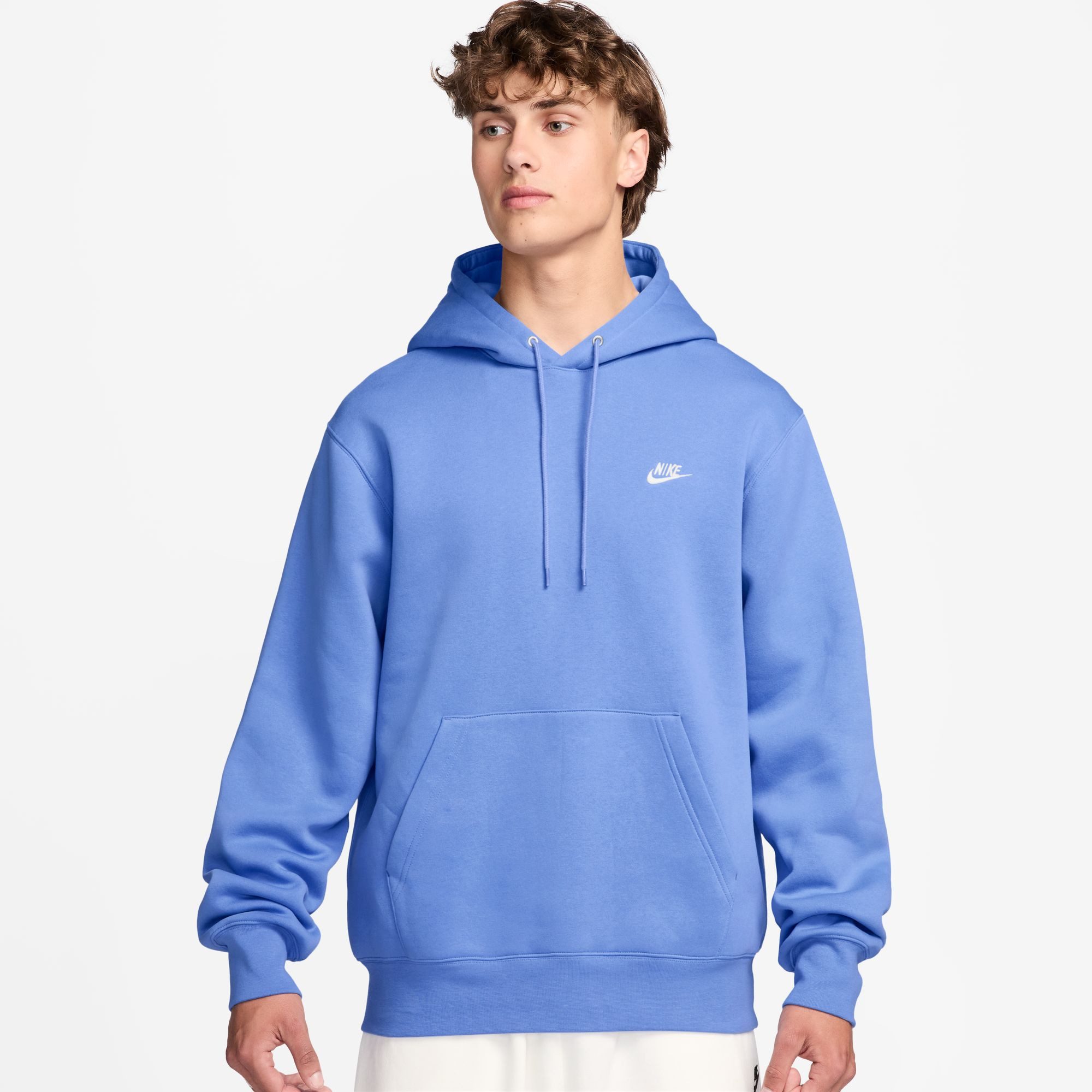 Nike Sportswear Kapuzensweatshirt M NK CLUB BB PO HOODIE mit Kängurutasche, mit angesetztem Bündchen, ohne Verschluss