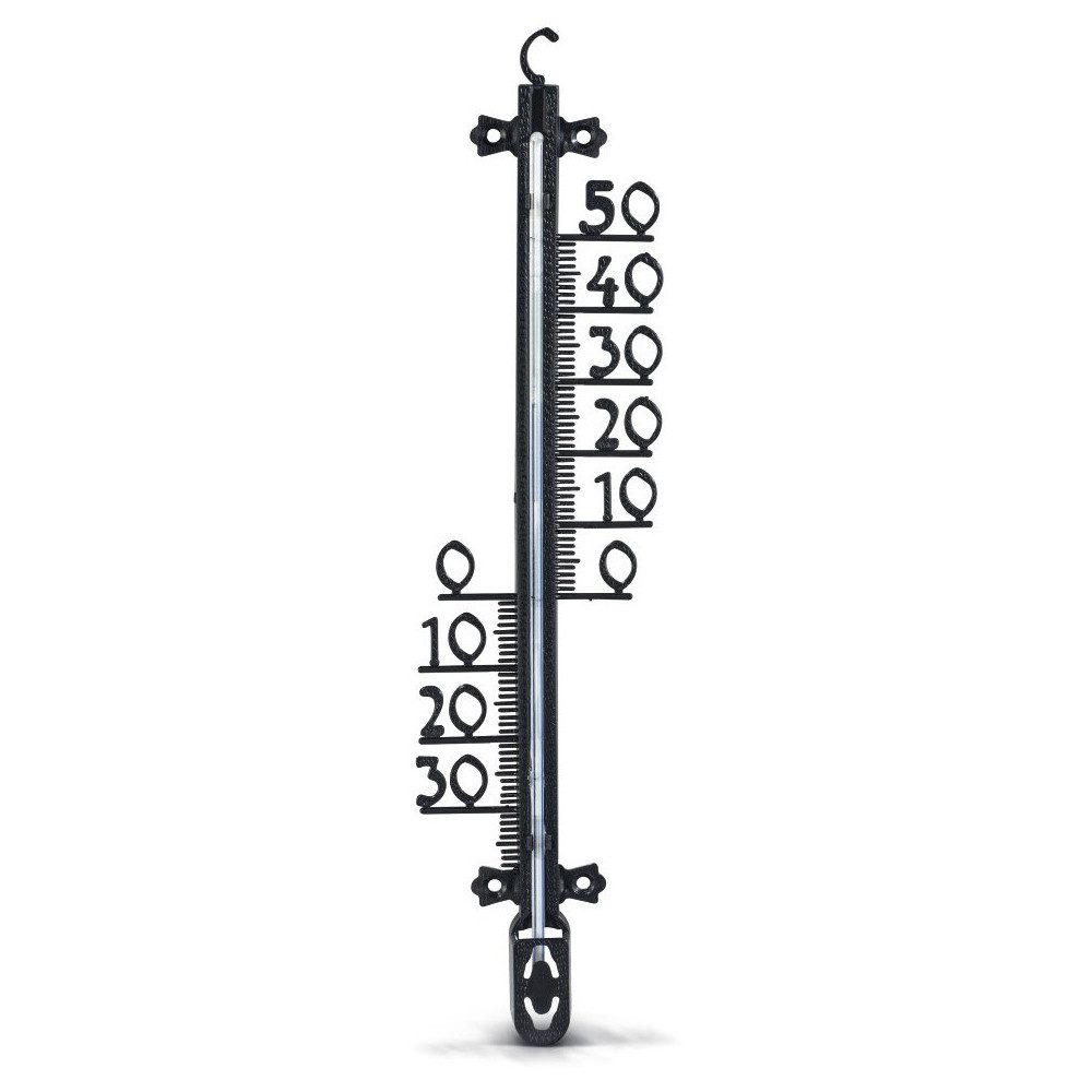 Fensterthermometer Hama Thermometer schwarz für präzise Messungen.