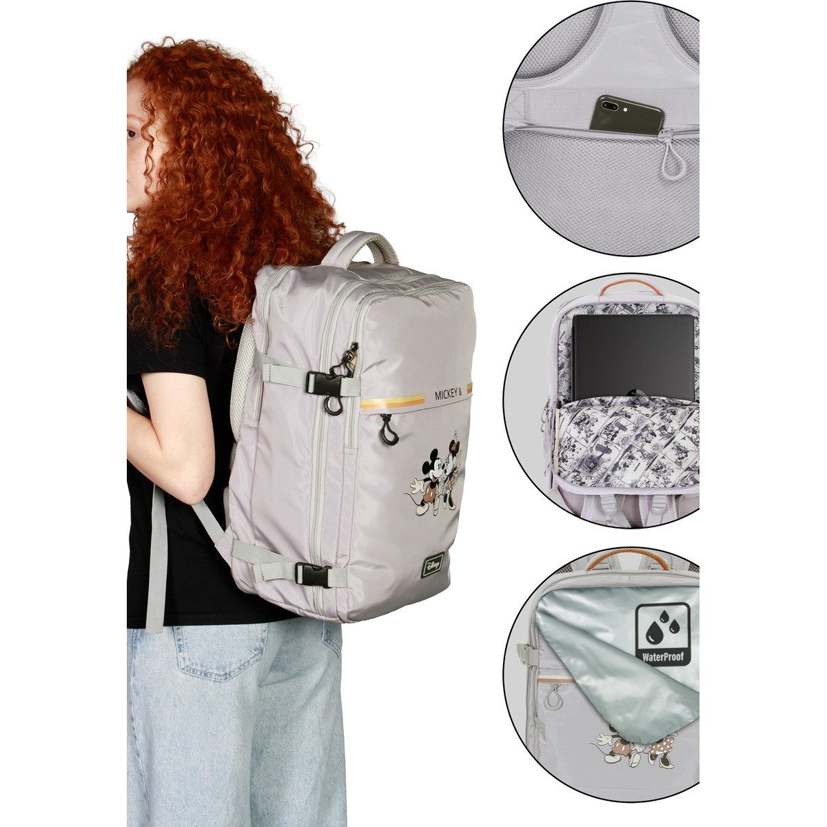 Disney Kinderrucksack Mickey & Minnie Unisex Kinder