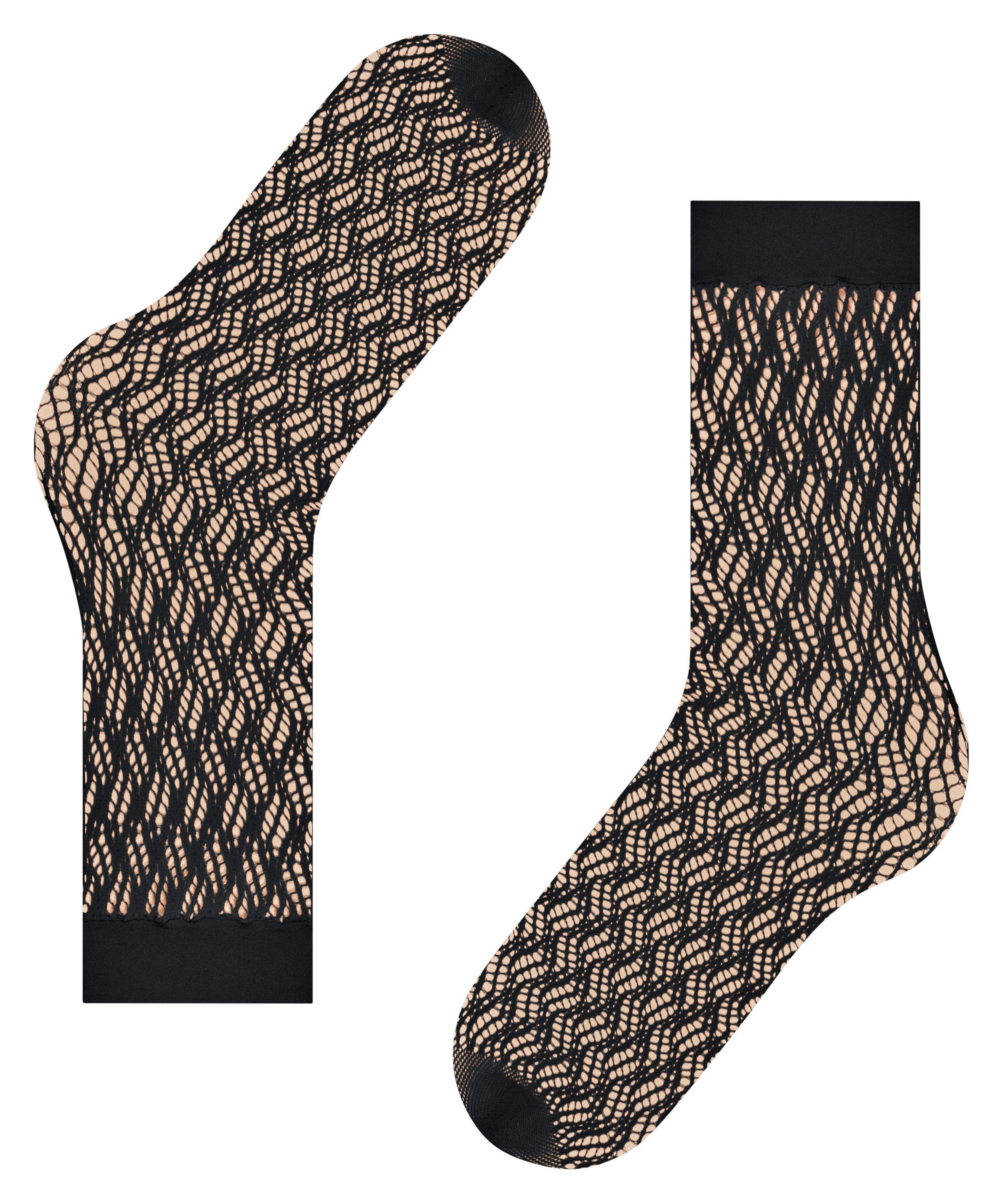 FALKE Feinkniestrümpfe Pure Shore Kniestrümpfe (1-Paar)