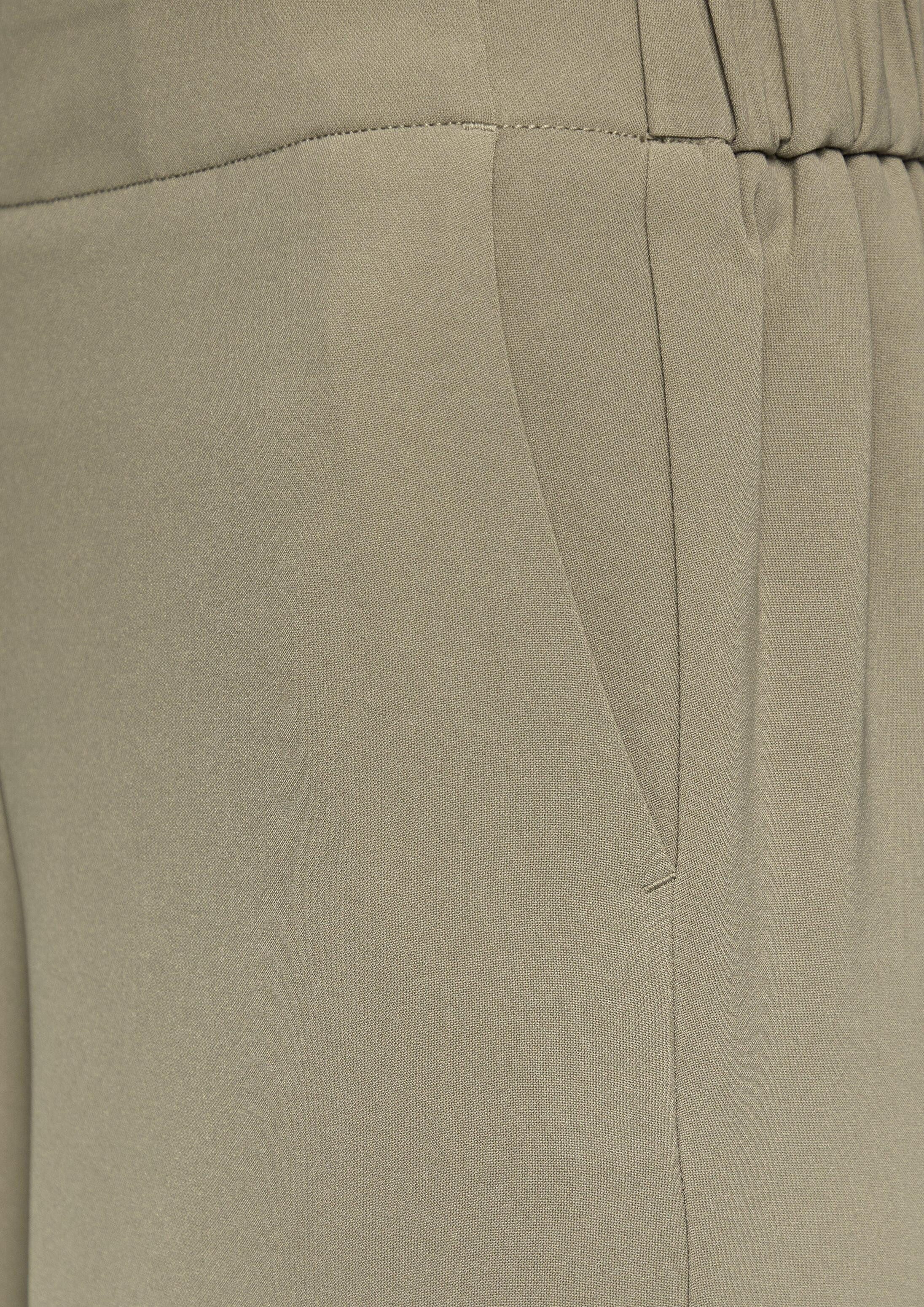 s.Oliver Chinos Hose Wide-Leg-Hose mit elastischem Bund