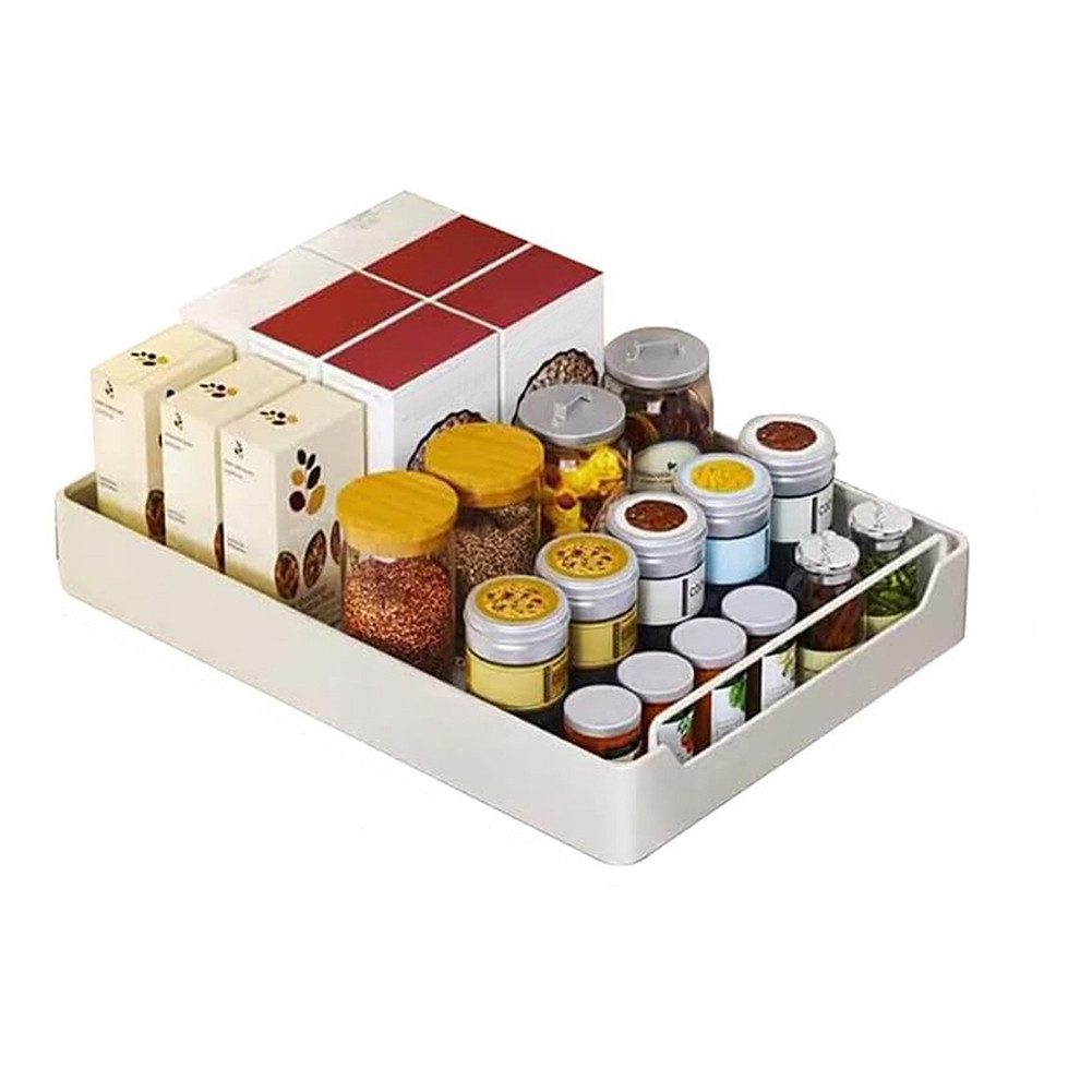 GarveeMore Küchenorganizer-Set Creperture-Teleskopauszug Ausziehbarer Schra günstig online kaufen