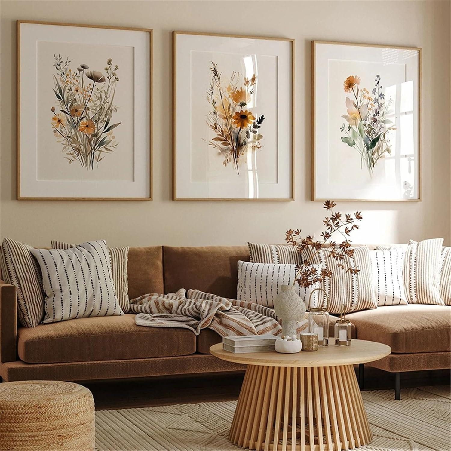 Uixxducc Poster 3er Poster Set Blumen günstig online kaufen
