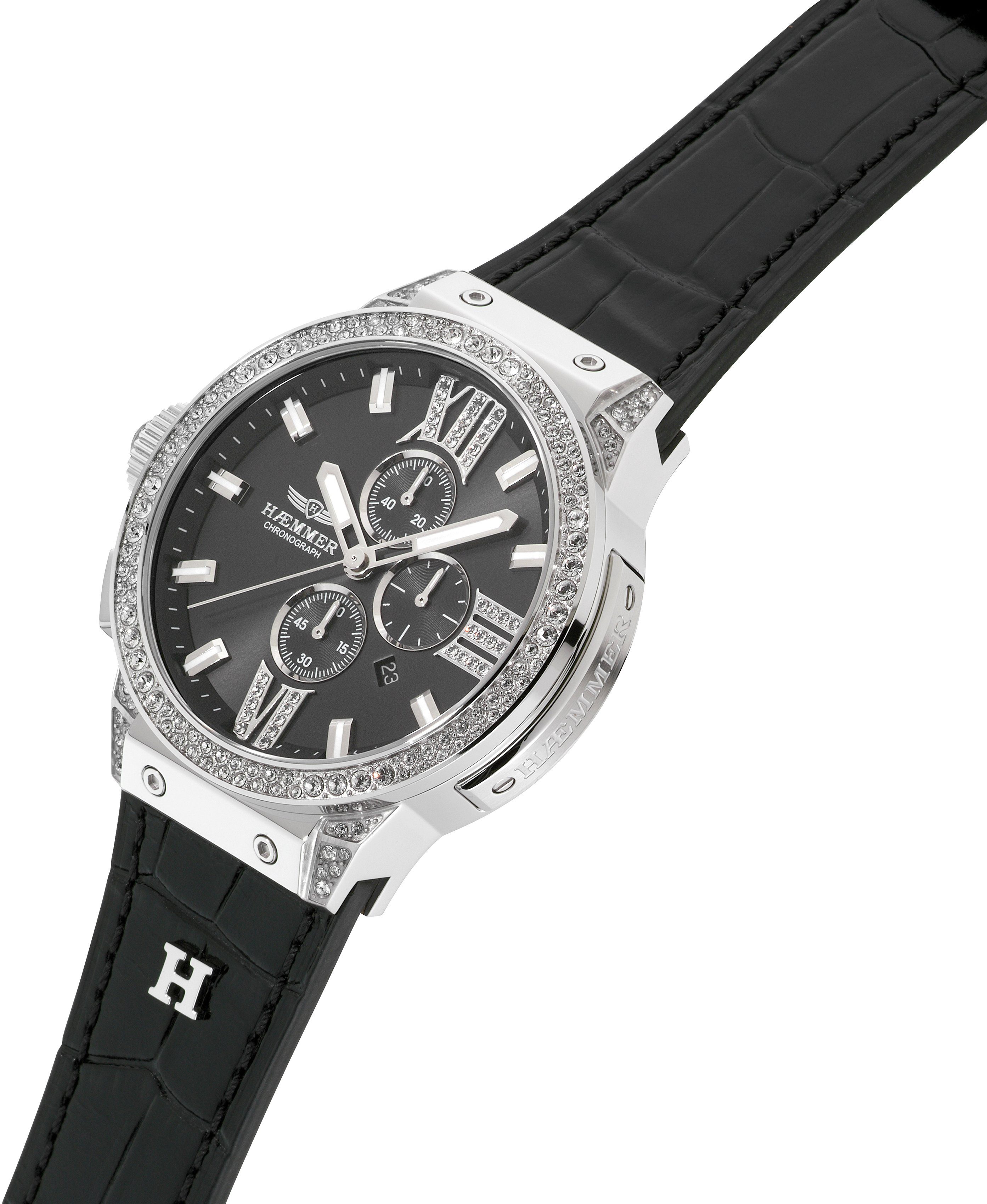 Damen Uhren HAEMMER GERMANY Chronograph CLASSY, E-017