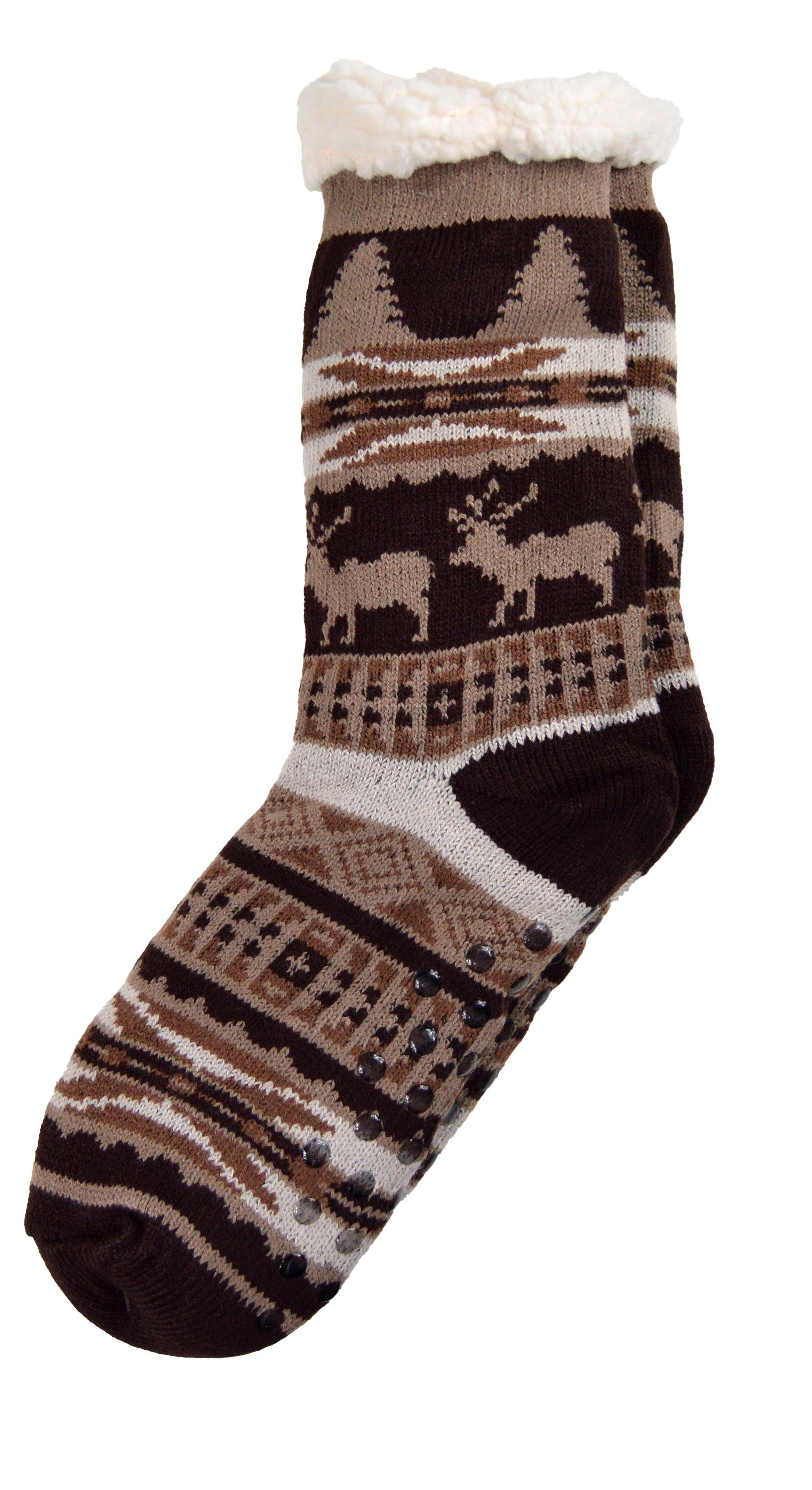 Frostfighter Haussocken Herren Hüttensocken mit ABS Stoppersohle (1-Paar) H günstig online kaufen