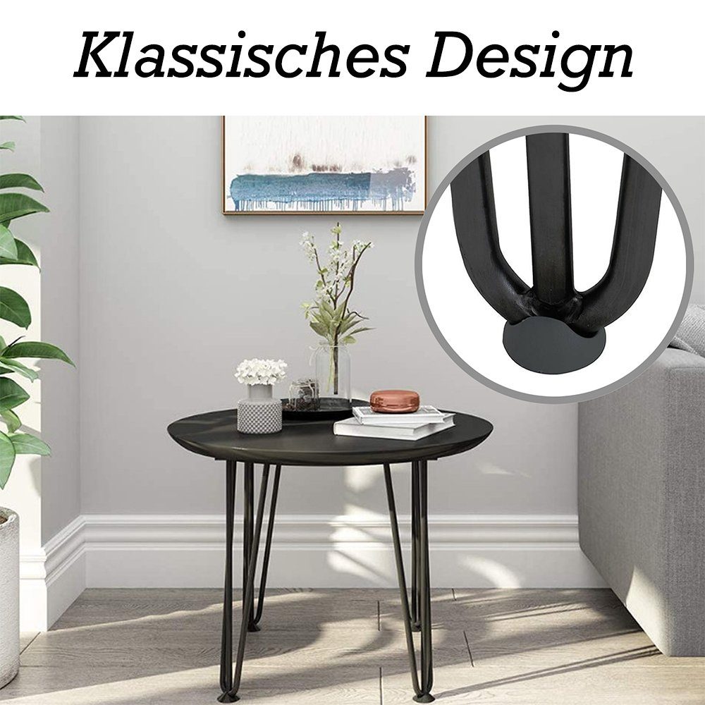Festigkeit Tischgestell Tischkufen, Tischbein Mucola 4er-Set Haarnadelbeine Hohe Hairpin Tischbeine Schwarz