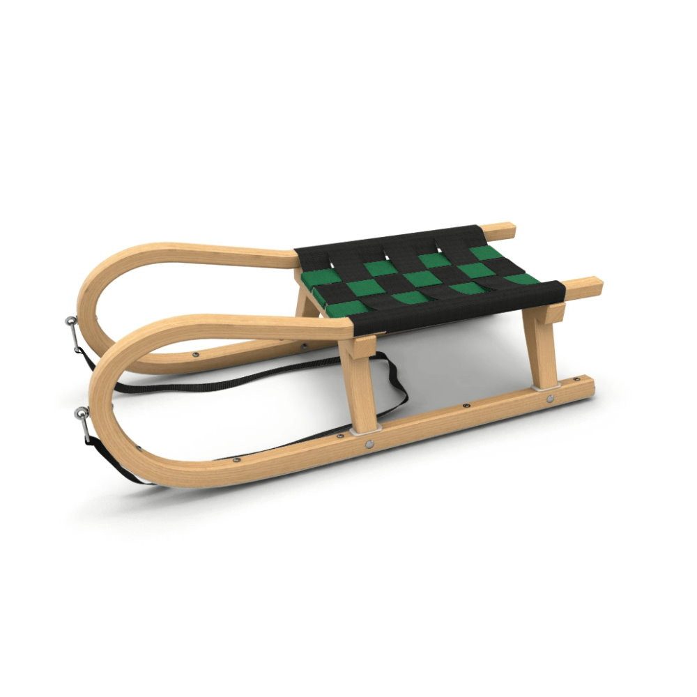 Kathrein Сани Familienrodel Einsitzer schwarz