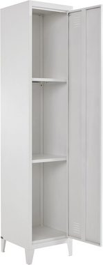 andas Hochschrank Jensjorg Hochschrank aus Metall, 2 x Einlegeböden hinter der Tür, Höhe 180 cm