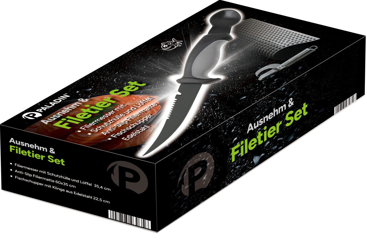 Paladin Lotblei Paladin Angelzubehör Ausnehm- und Filetier-Set
