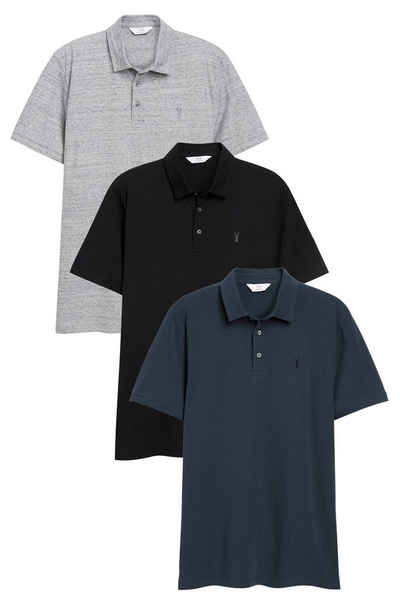 Next Poloshirt »Polo-Shirts aus Jersey, 3er-Pack« (3-tlg)