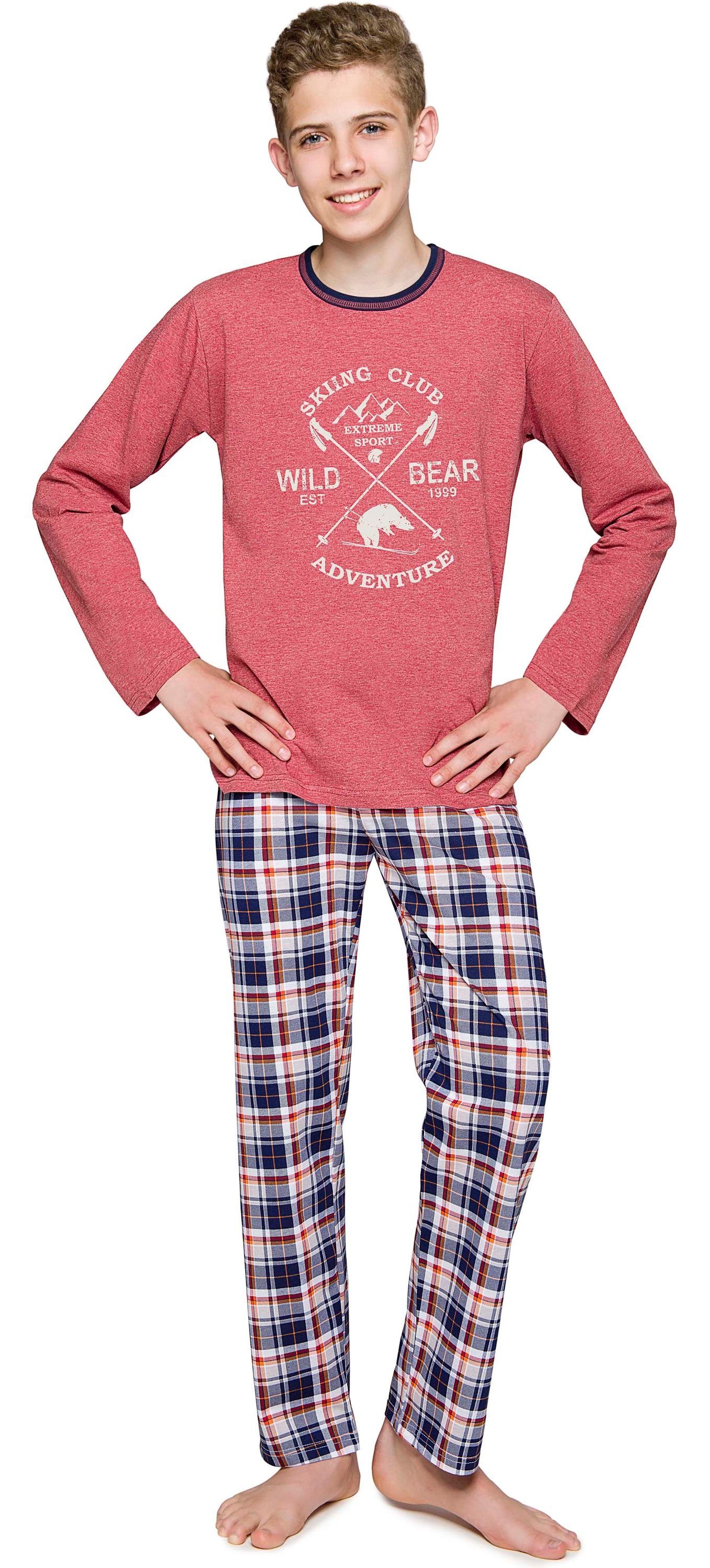 Timone Schlafanzug Jungen und Jugendlicher Schlafanzug TITR289