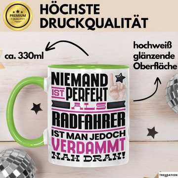 Trendation Tasse Radfahrer Geschenk Tasse Lustige Geschenkidee für Radfahrer Geburtstag