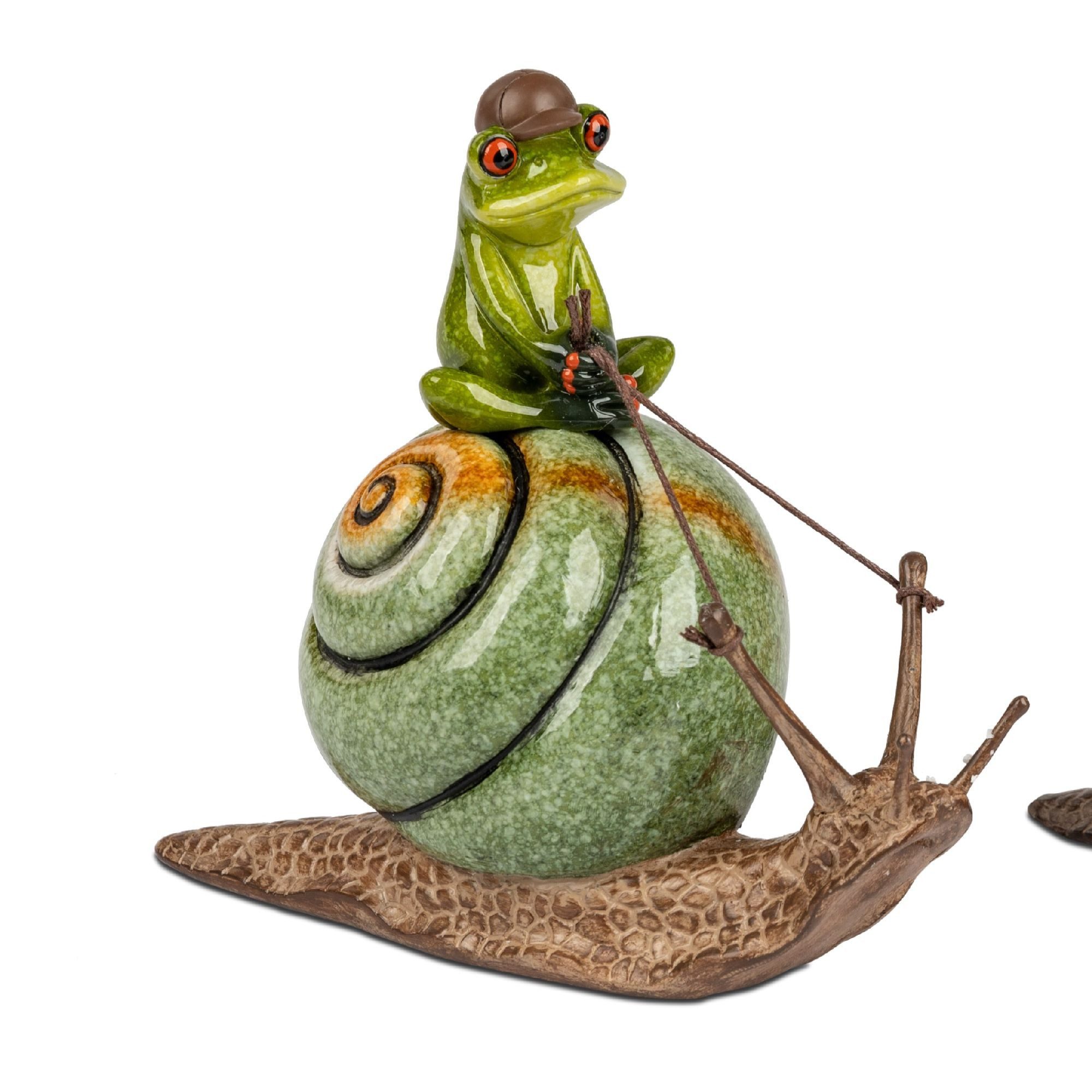 formano Dekofigur Froschhausen, Farbe: Grün, Motiv: Frosch günstig online kaufen