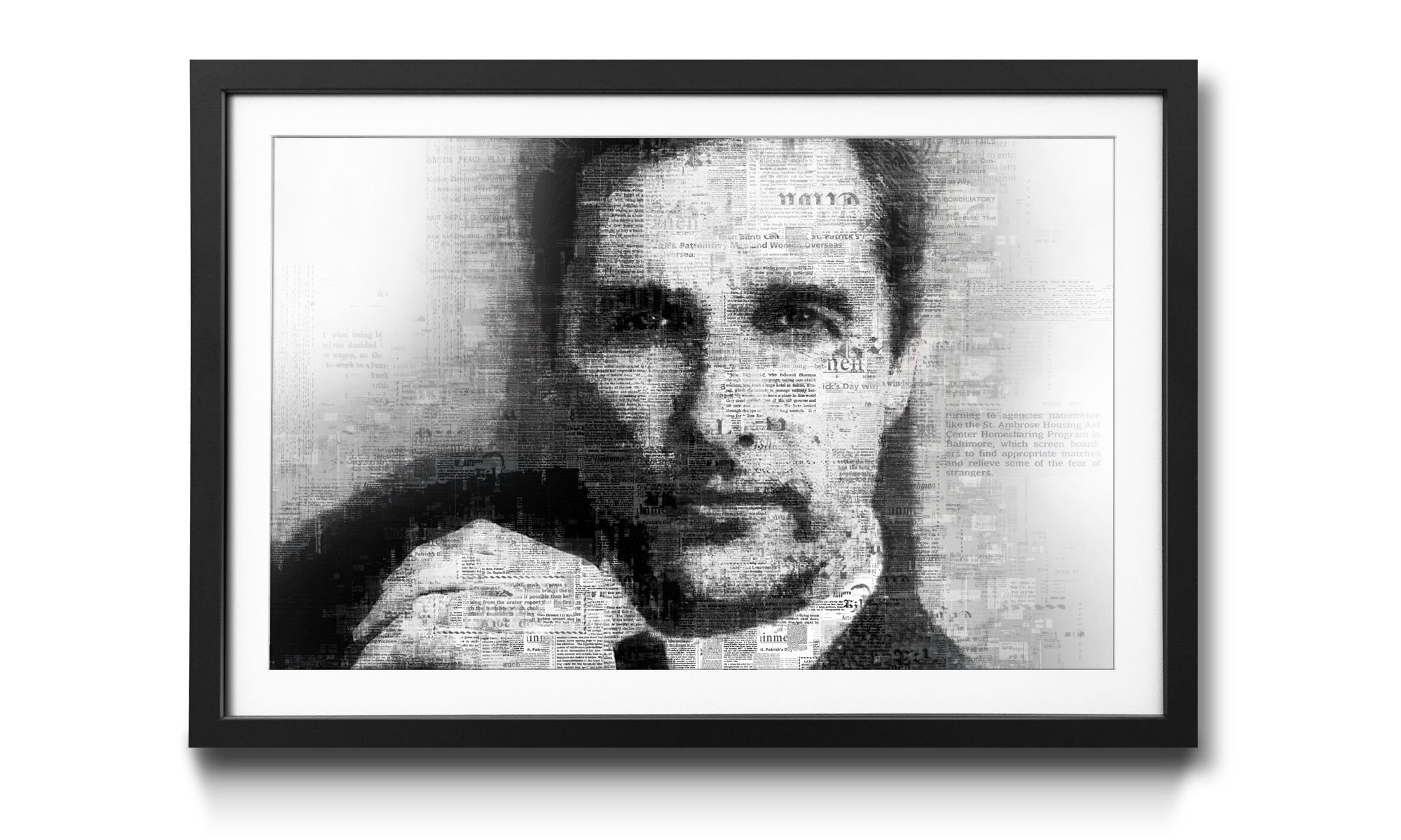 WandbilderXXL Bild mit Rahmen Matthew, Schauspieler, Wandbild, in 4 Größen erhältlich