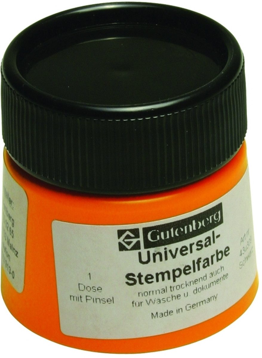 Stempel Stempelfarbe Universal S 30ml schwarz