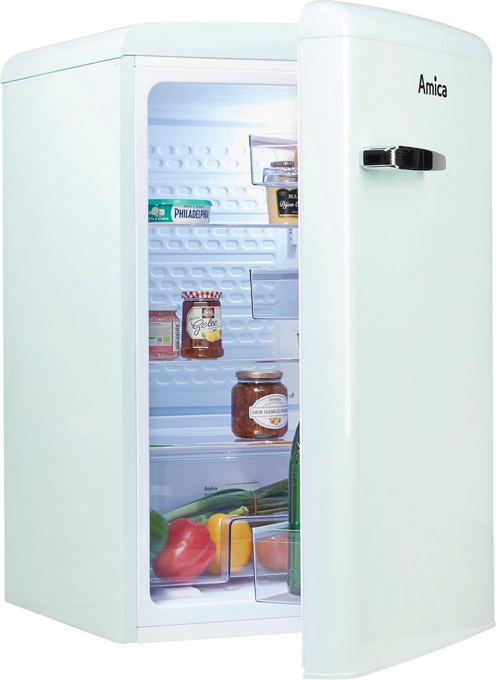 Amica Vollraumkühlschrank VKS 15620-1 R, 87,5 cm hoch, 55 cm breit,  Nutzinhalt gesamt 120 Liter
