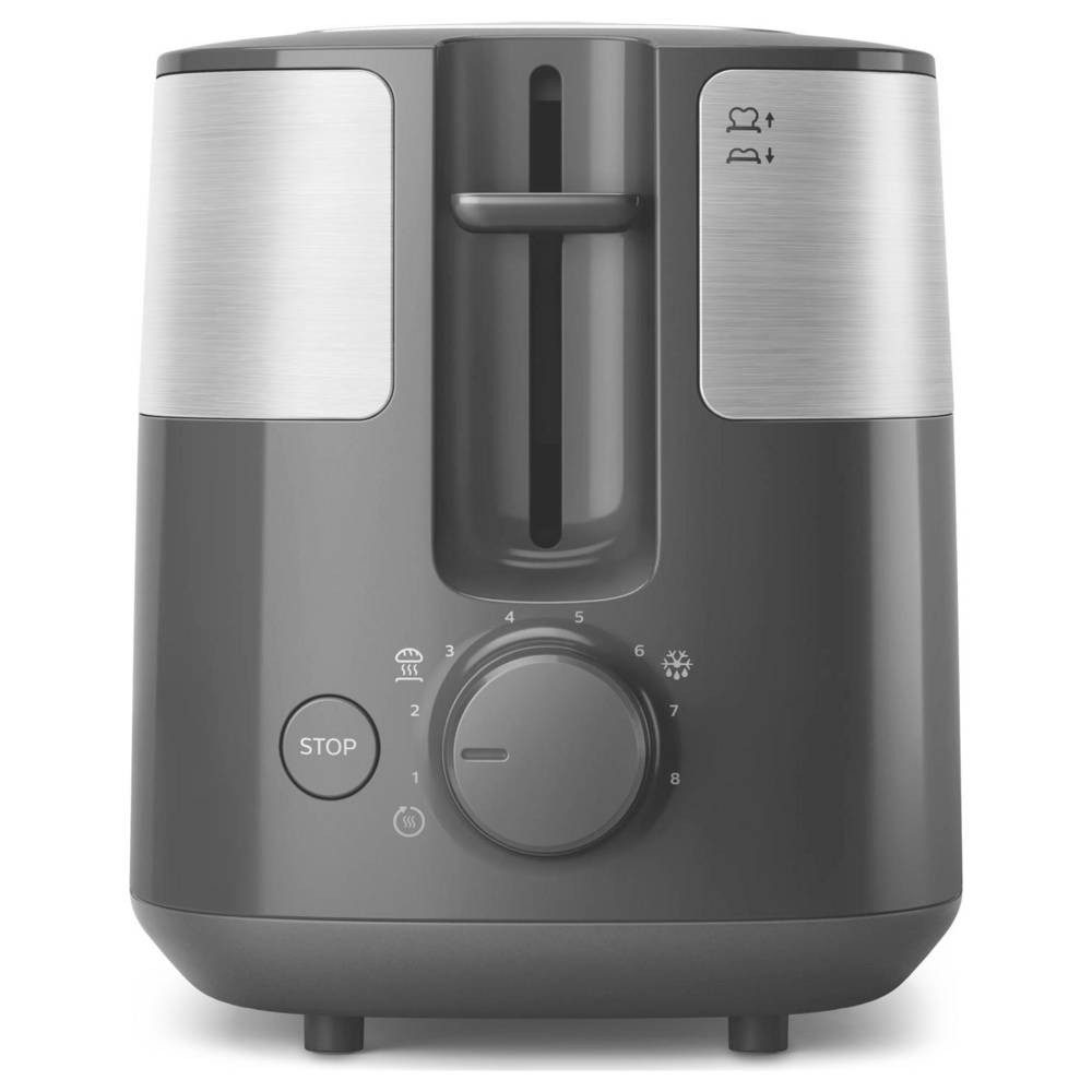 Philips Toaster Daily Collection Toaster Schwarz, Silber HD2517/90