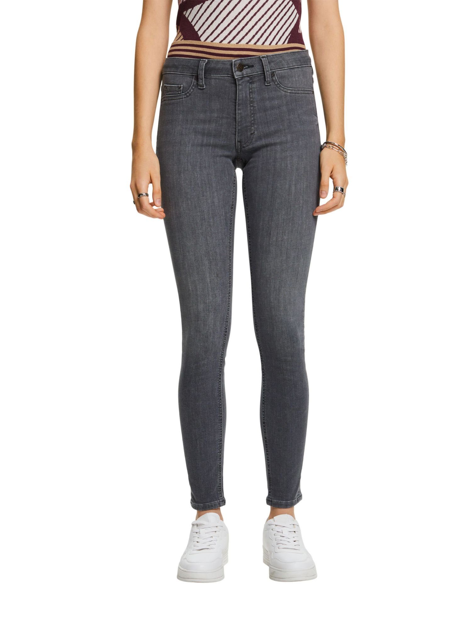 Skinny-fit-Jeans Esprit Mid-Rise-Jeggings