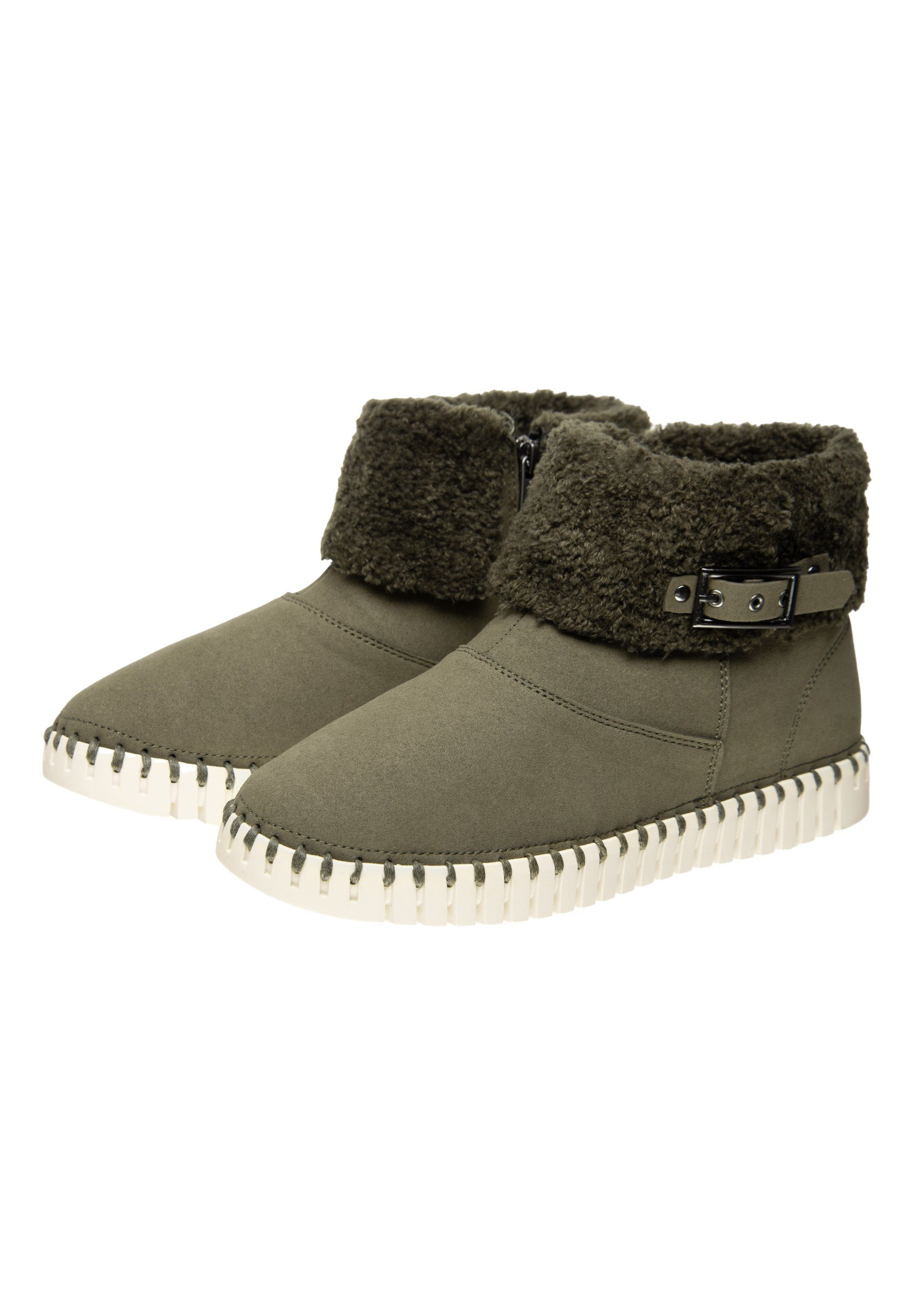 Ilse Jacobsen TULIP6070 Stiefel Plateausohle, Plüschfutter, hoher Tragekomfort