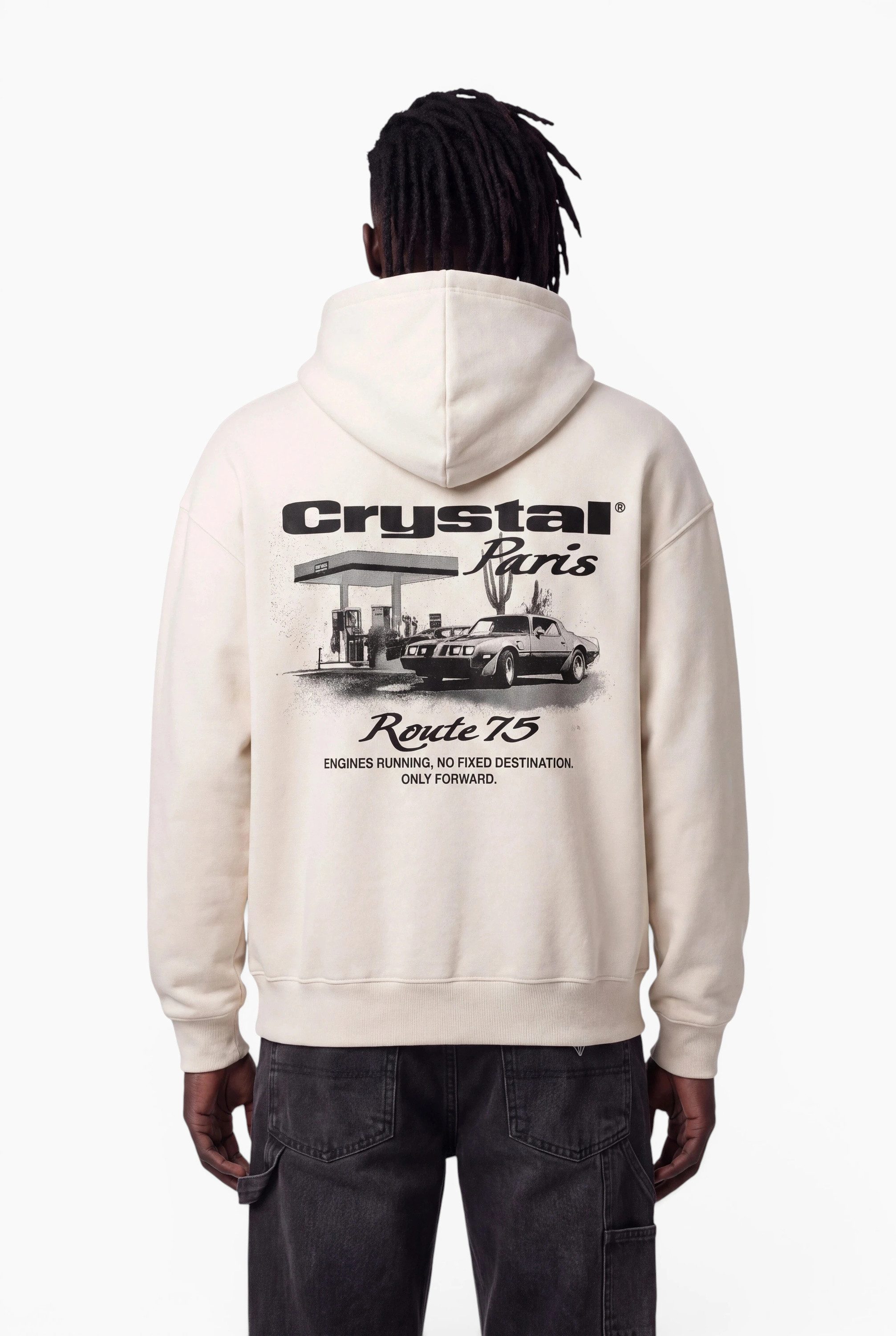 Crystal Paris Kapuzenpullover Route (1-tlg)