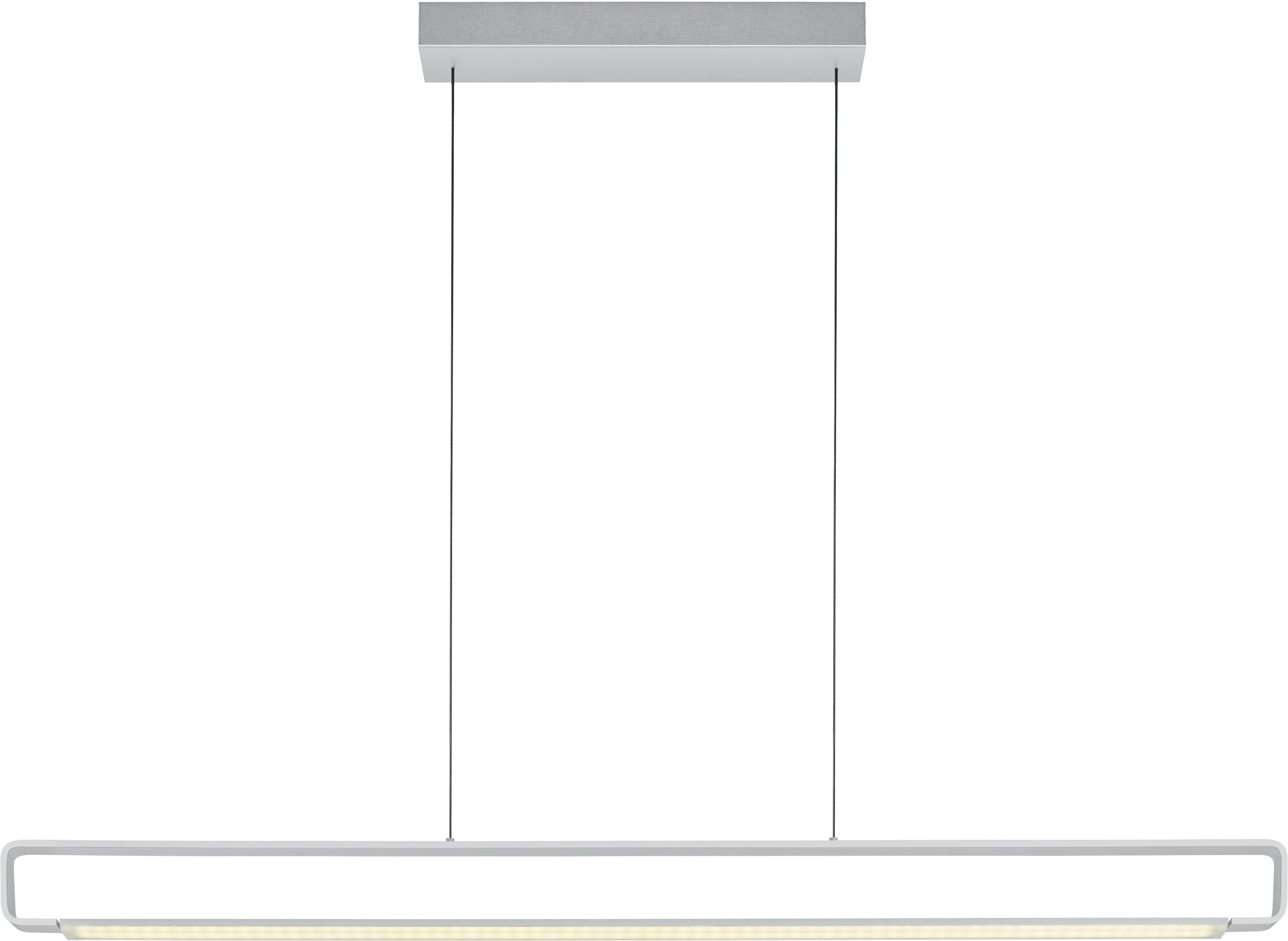 HELL höllisch gutes Licht LED Pendelleuchte BOX, LED fest integriert, Warmweiß, dimmbar über Wanddimmer, Stufenlos höhenverstellbar