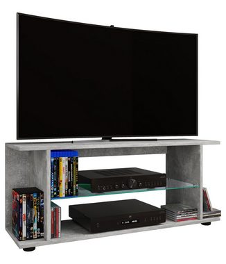 VCM TV-Board TV Lowboard Fernsehschrank Konsole Expalo XL