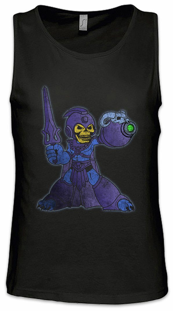Tanktop Mega Masters Skull Ärmelloses T-Shirt Eighties Gamer Universe 80s Man