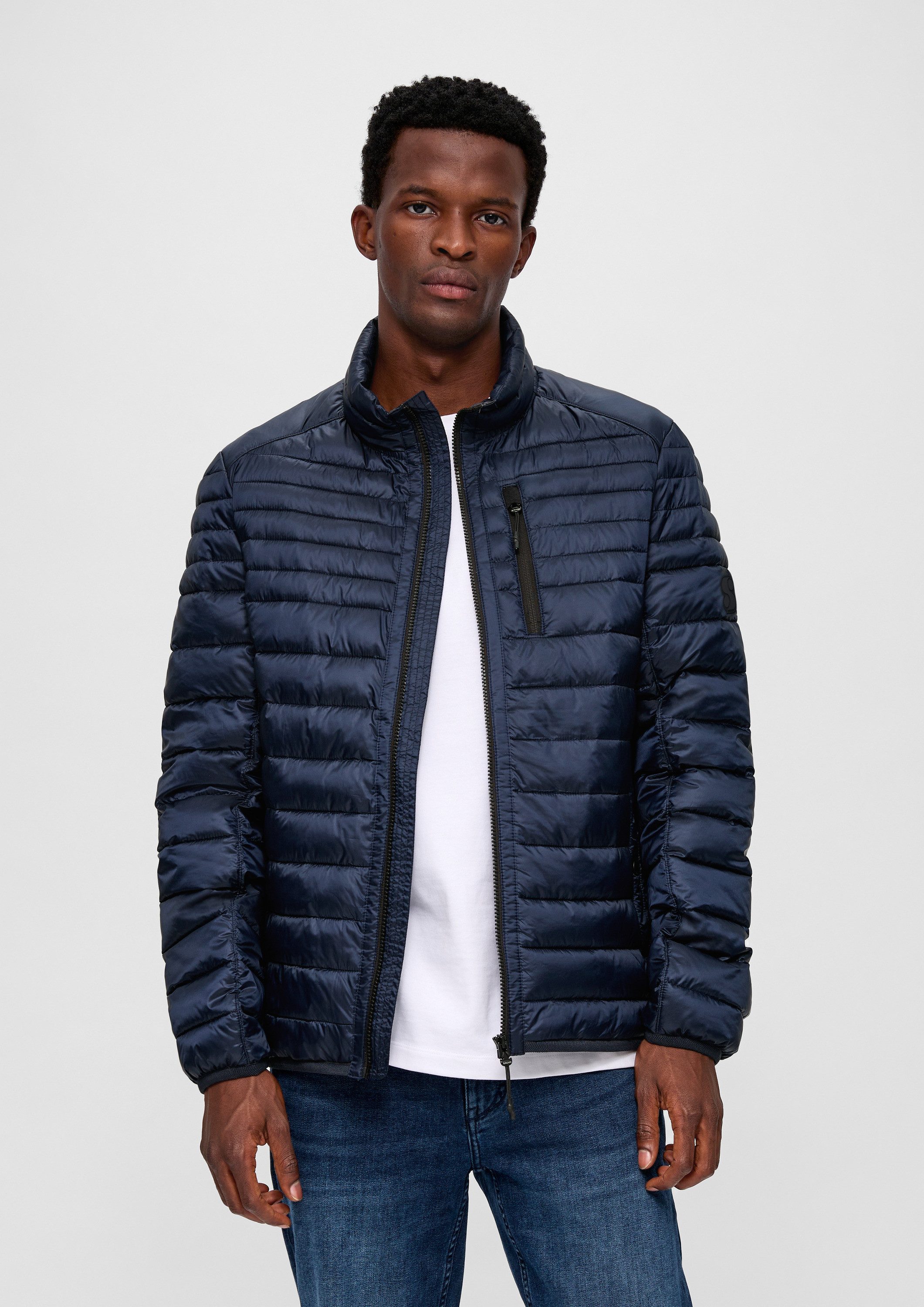 s.Oliver Funktionsjacke Outdoor-Jacke Steppjacke mit Stehkragen günstig online kaufen