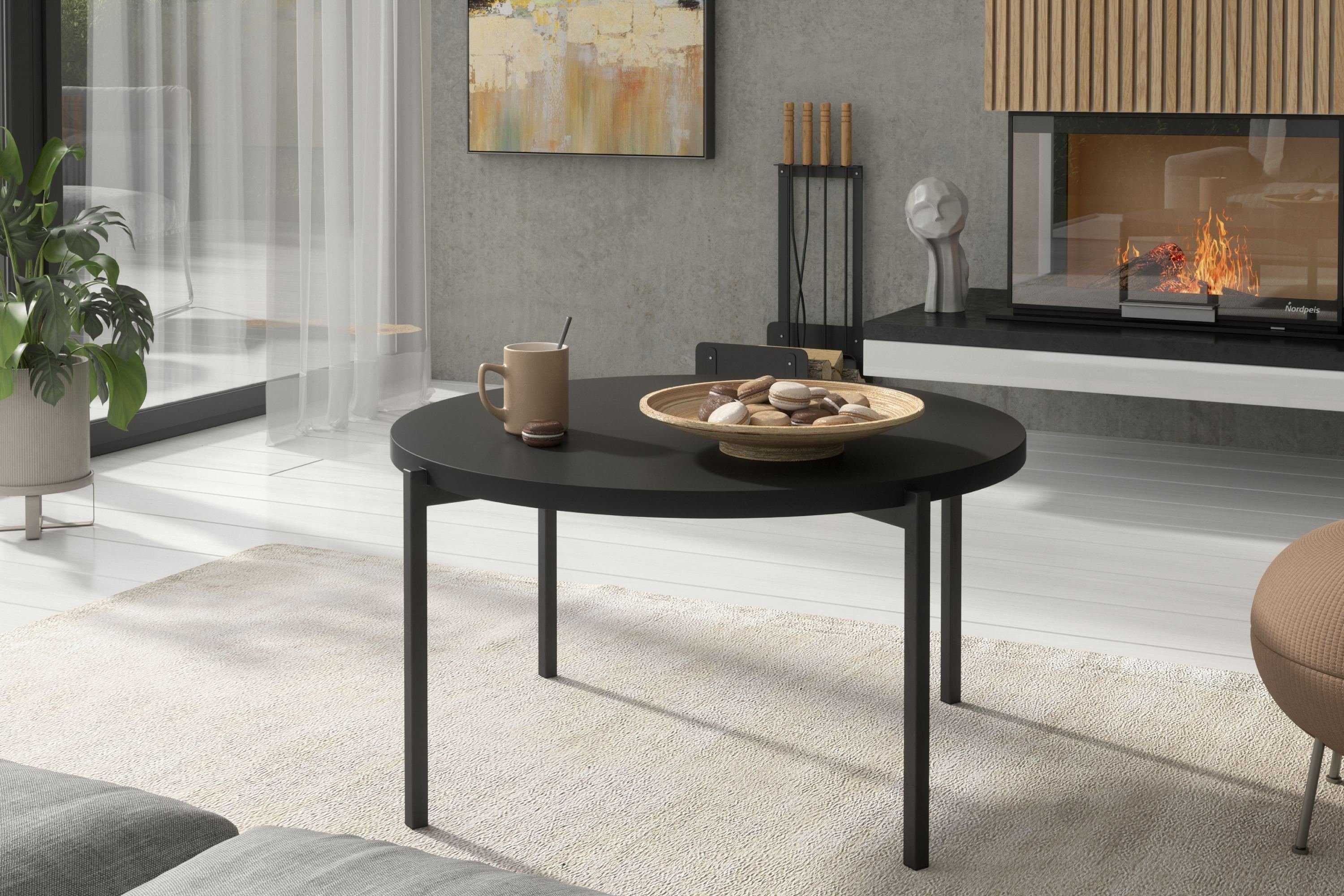 KONSIMO® Couchtisch Couchtisch GERIS (1-St), Loft-Stil, günstig online kaufen